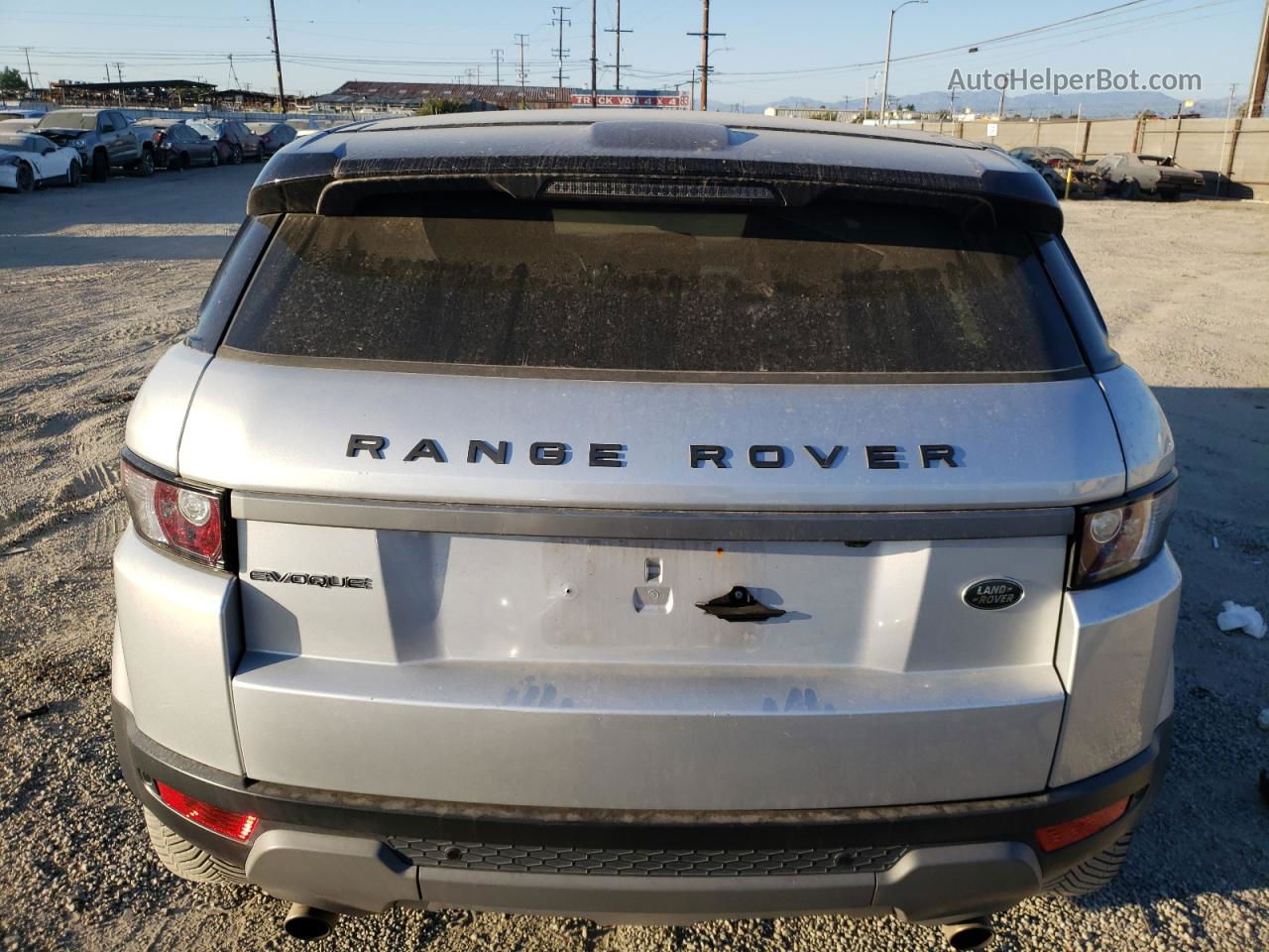 2015 Land Rover Range Rover Evoque Pure Plus Серебряный vin: SALVP2BG0FH071452