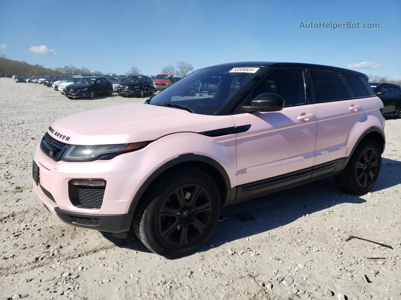 2017 Land Rover Range Rover Evoque Se Pink vin: SALVP2BG0HH178097