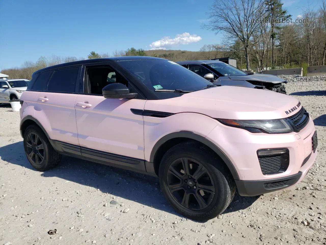 2017 Land Rover Range Rover Evoque Se Pink vin: SALVP2BG0HH178097