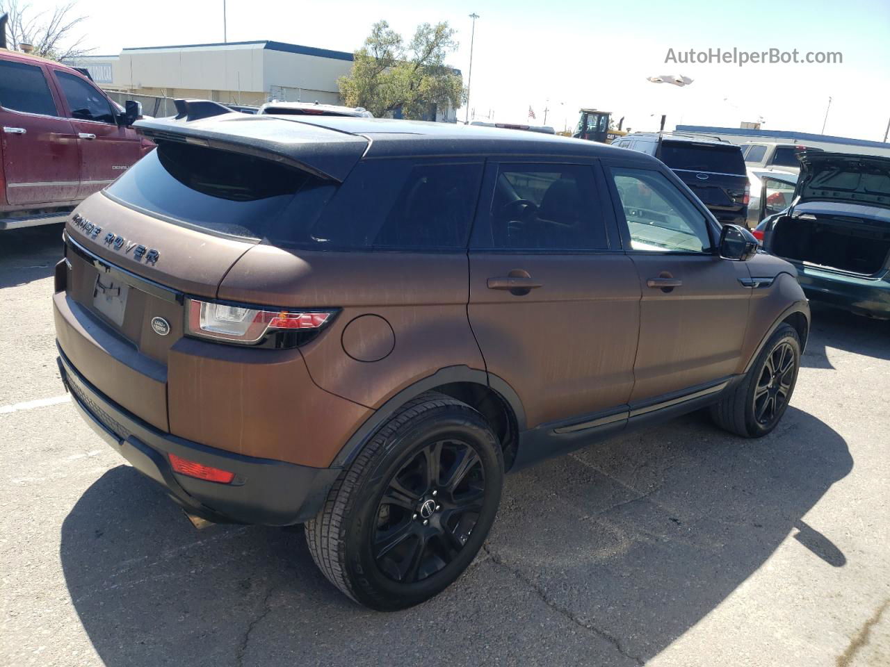 2017 Land Rover Range Rover Evoque Se Brown vin: SALVP2BG0HH182263