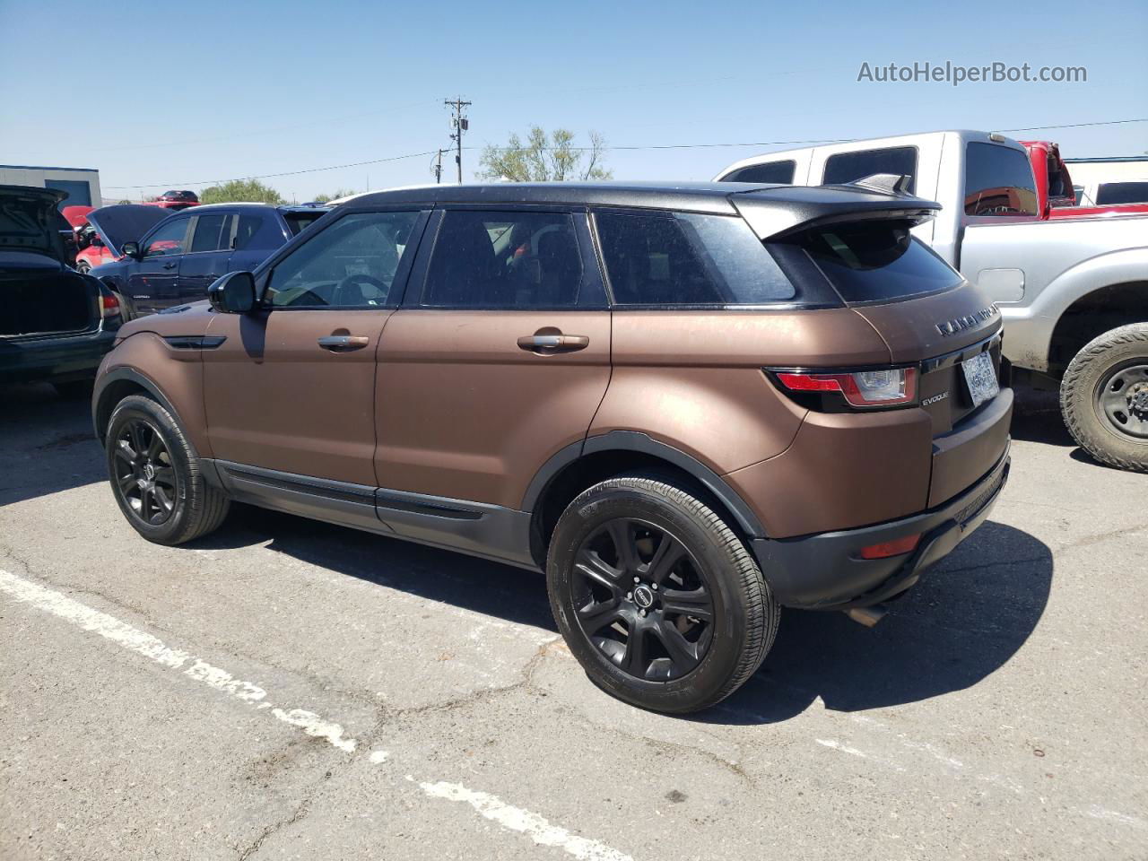 2017 Land Rover Range Rover Evoque Se Brown vin: SALVP2BG0HH182263