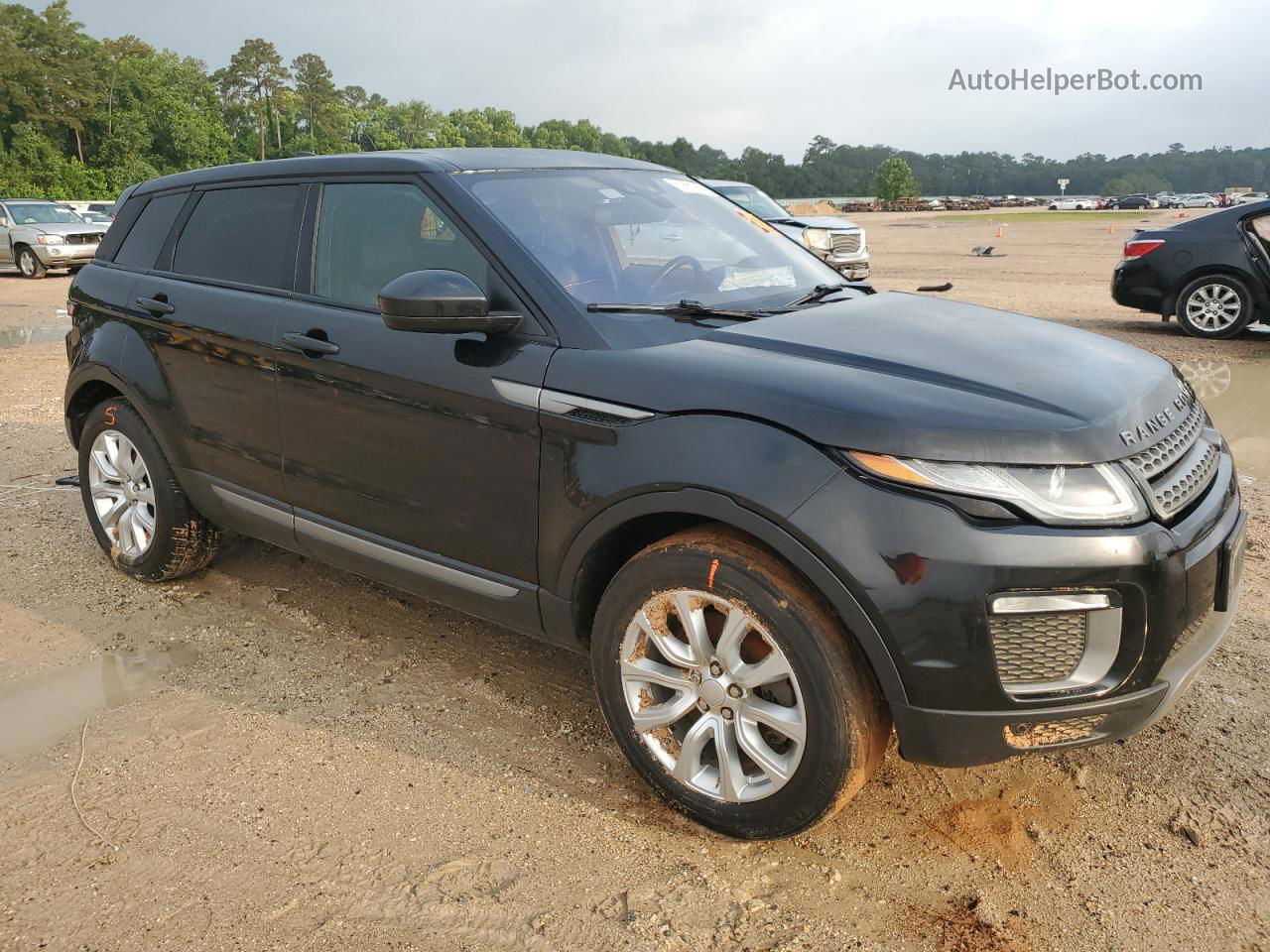 2017 Land Rover Range Rover Evoque Se Black vin: SALVP2BG0HH183252