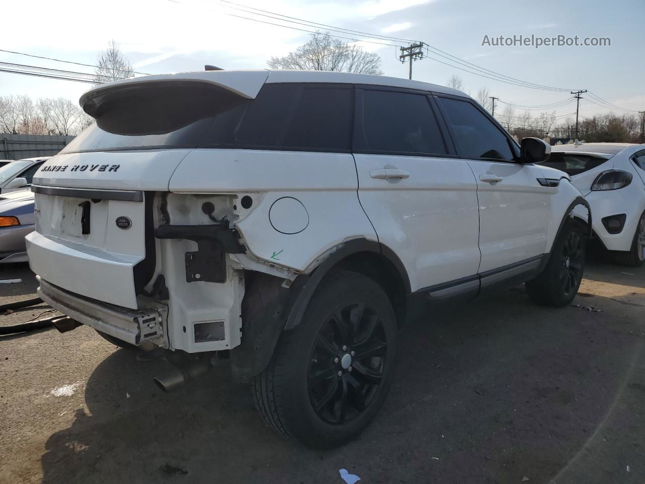 2017 Land Rover Range Rover Evoque Se White vin: SALVP2BG0HH207579