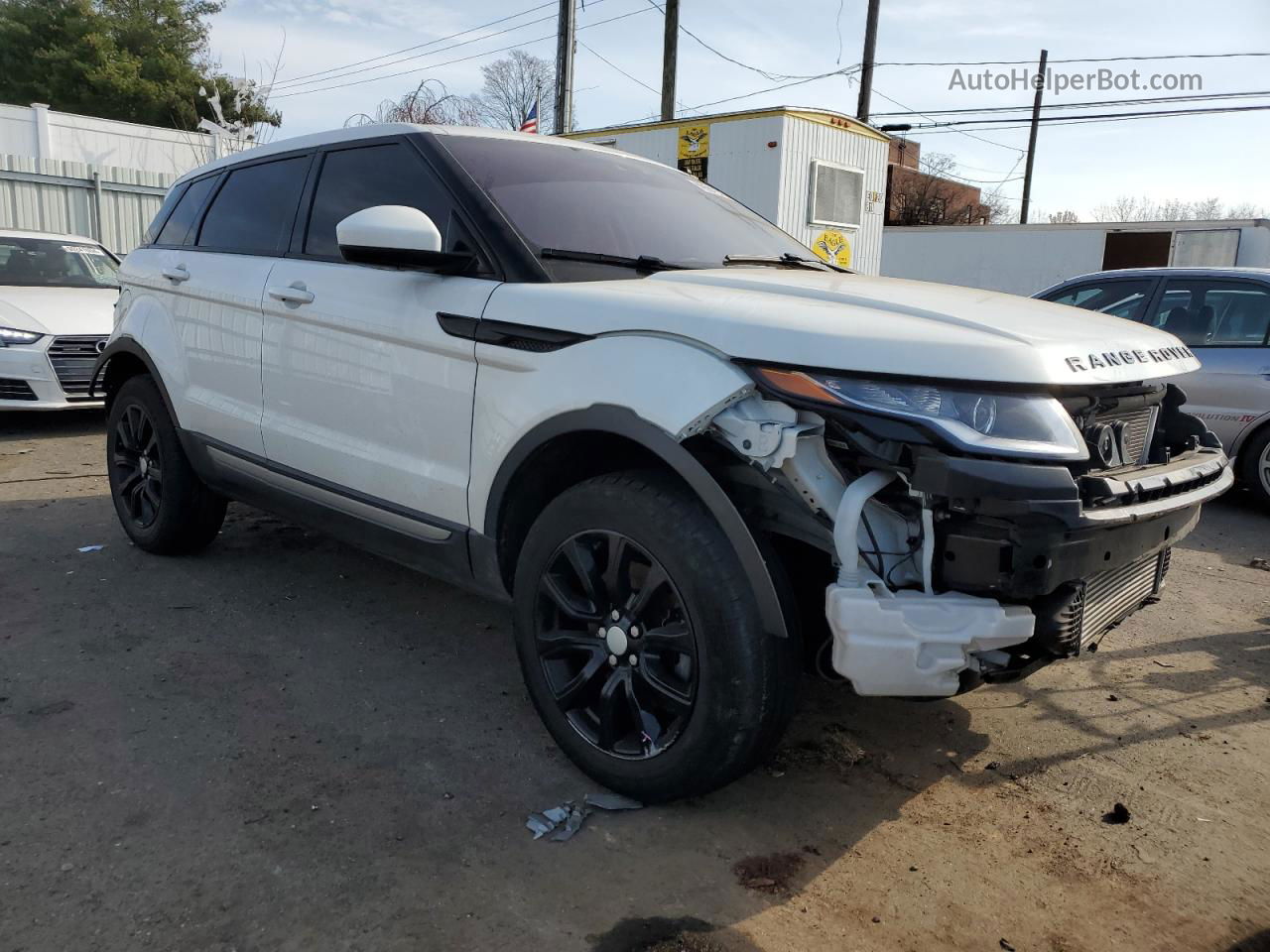 2017 Land Rover Range Rover Evoque Se White vin: SALVP2BG0HH207579