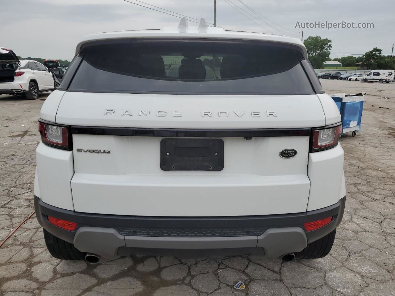 2017 Land Rover Range Rover Evoque Se White vin: SALVP2BG0HH234829