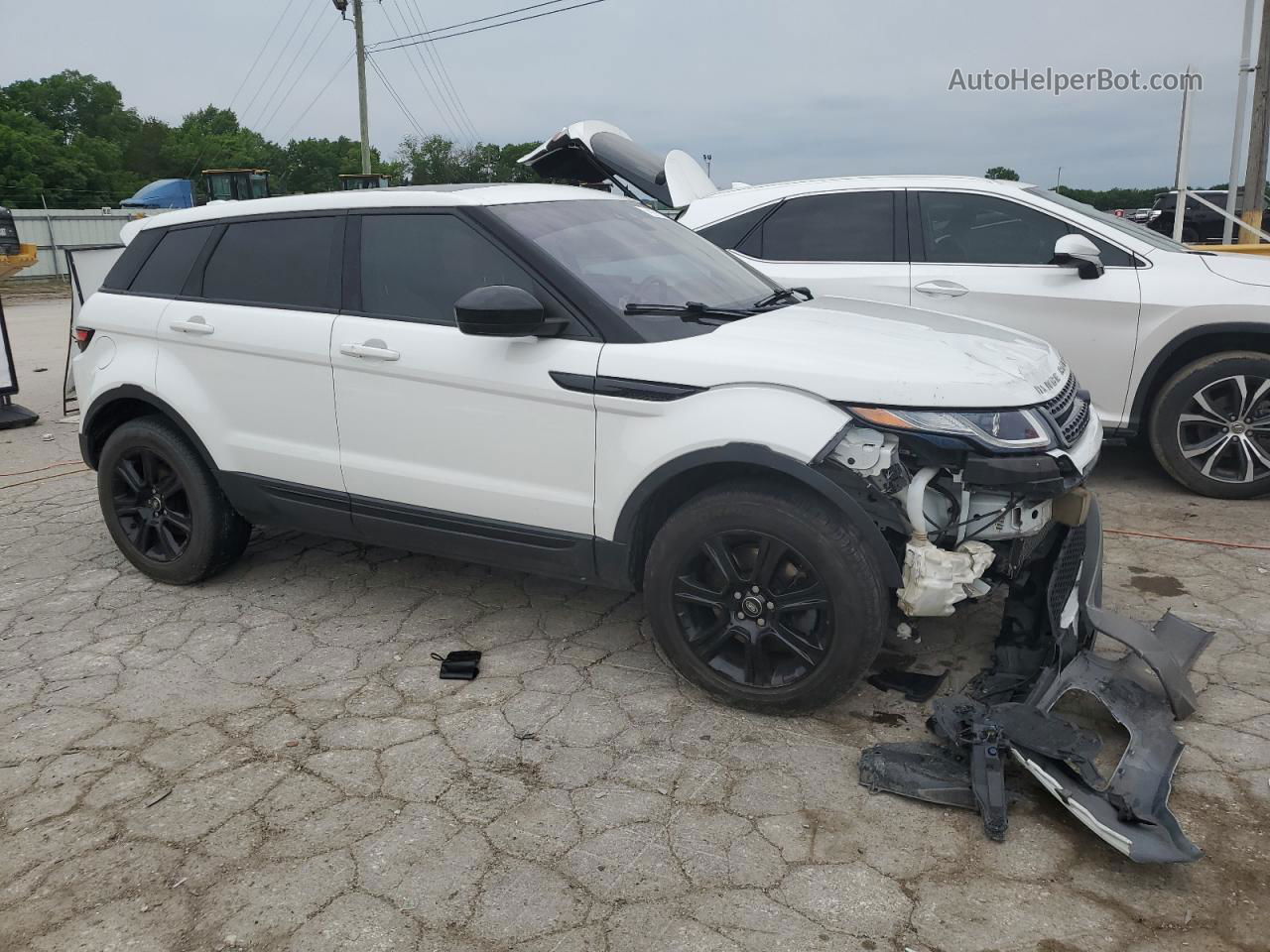 2017 Land Rover Range Rover Evoque Se White vin: SALVP2BG0HH234829