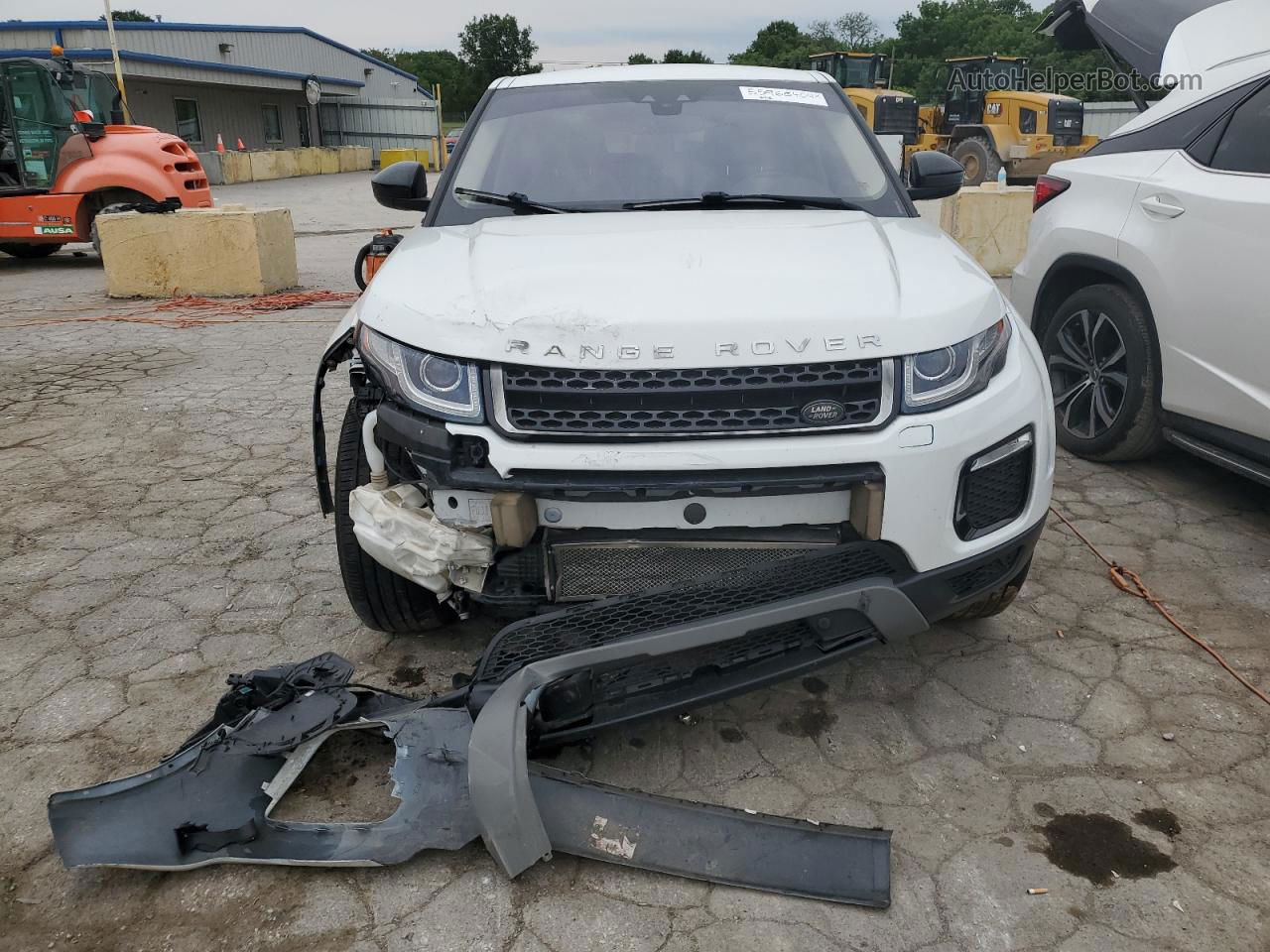 2017 Land Rover Range Rover Evoque Se White vin: SALVP2BG0HH234829