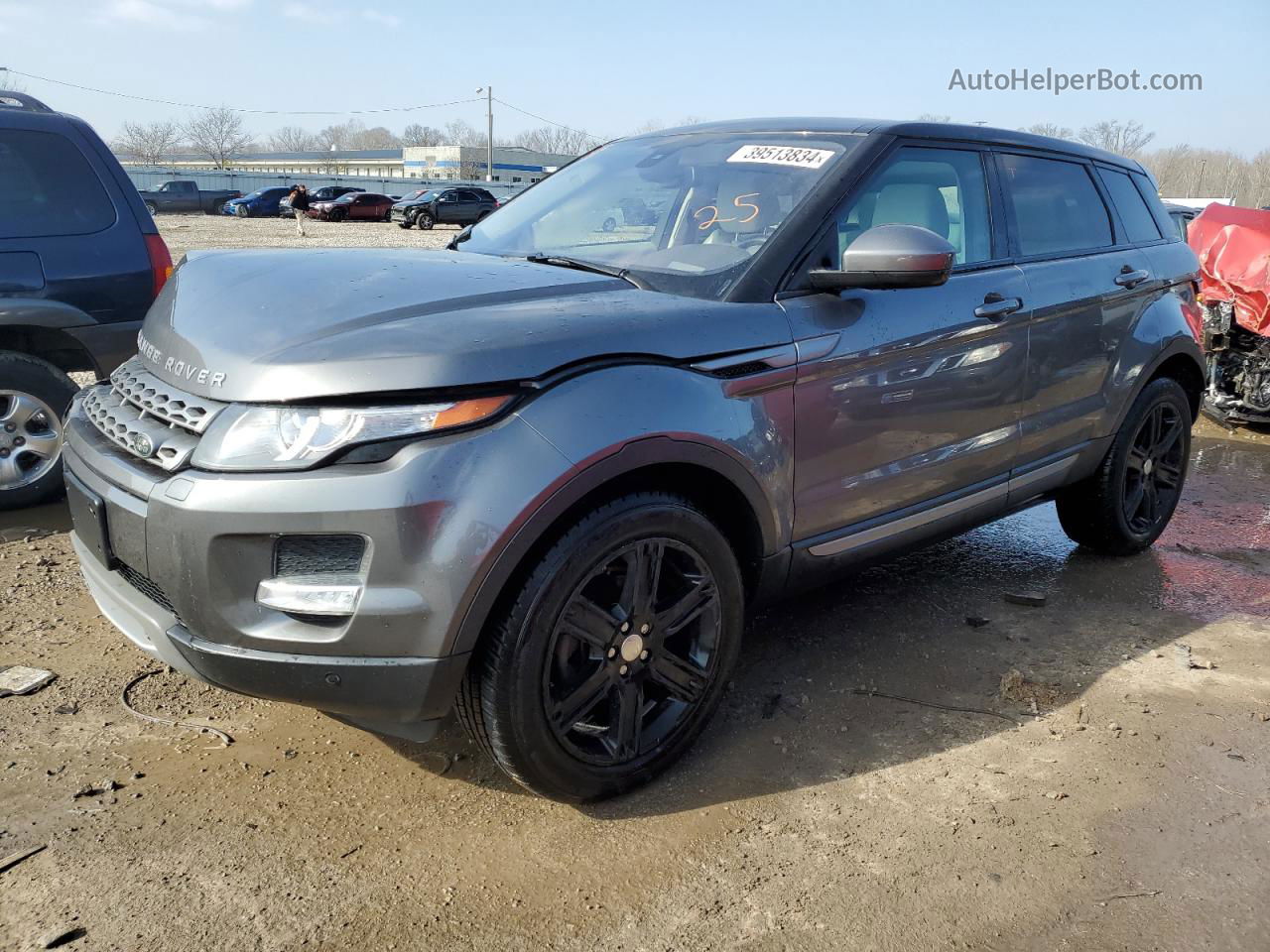 2015 Land Rover Range Rover Evoque Pure Plus Gray vin: SALVP2BG1FH010126