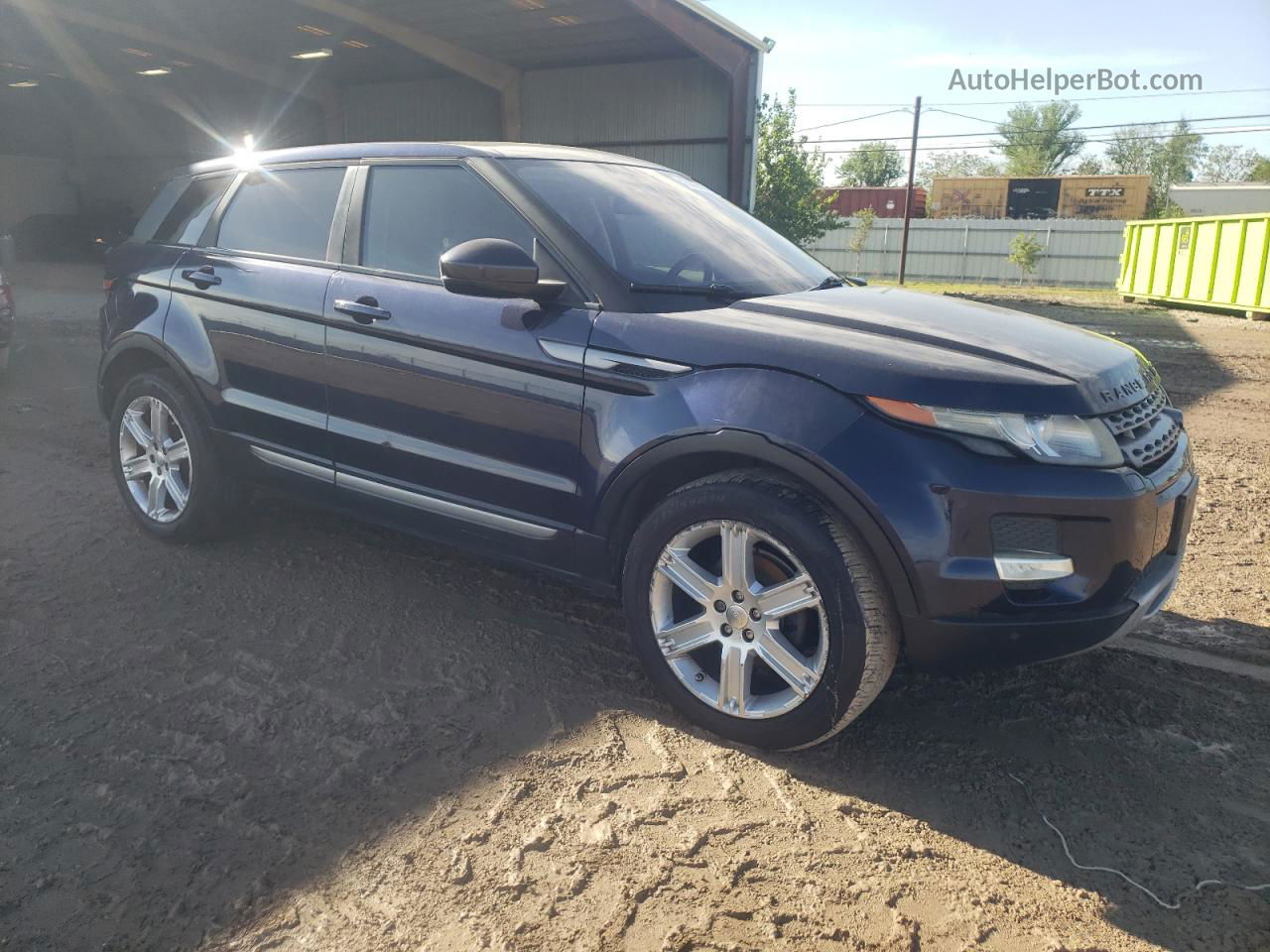 2015 Land Rover Range Rover Evoque Pure Plus Blue vin: SALVP2BG1FH012443