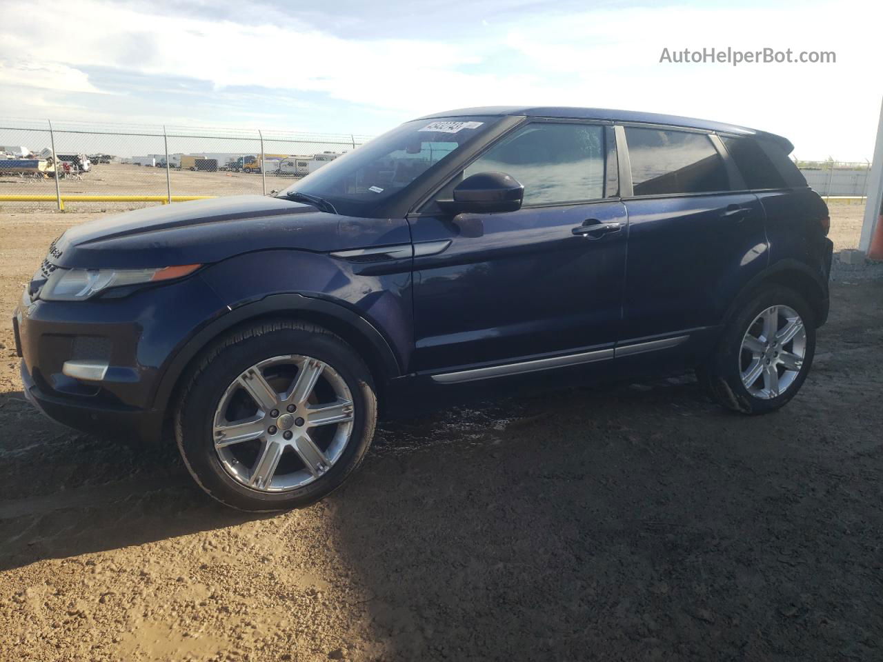 2015 Land Rover Range Rover Evoque Pure Plus Blue vin: SALVP2BG1FH012443