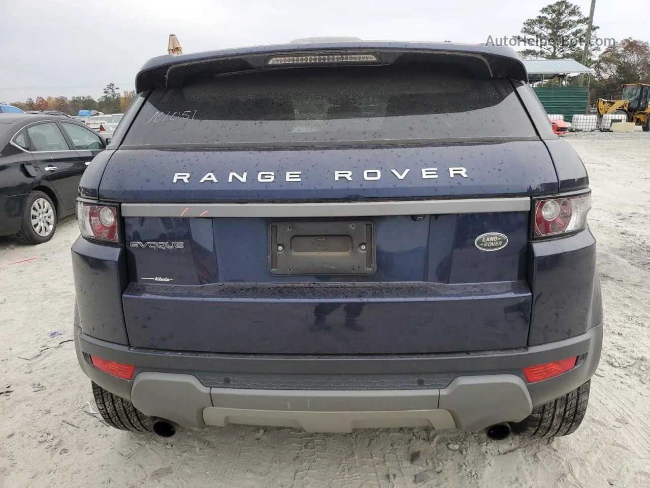 2015 Land Rover Range Rover Evoque Pure Plus Синий vin: SALVP2BG1FH076725