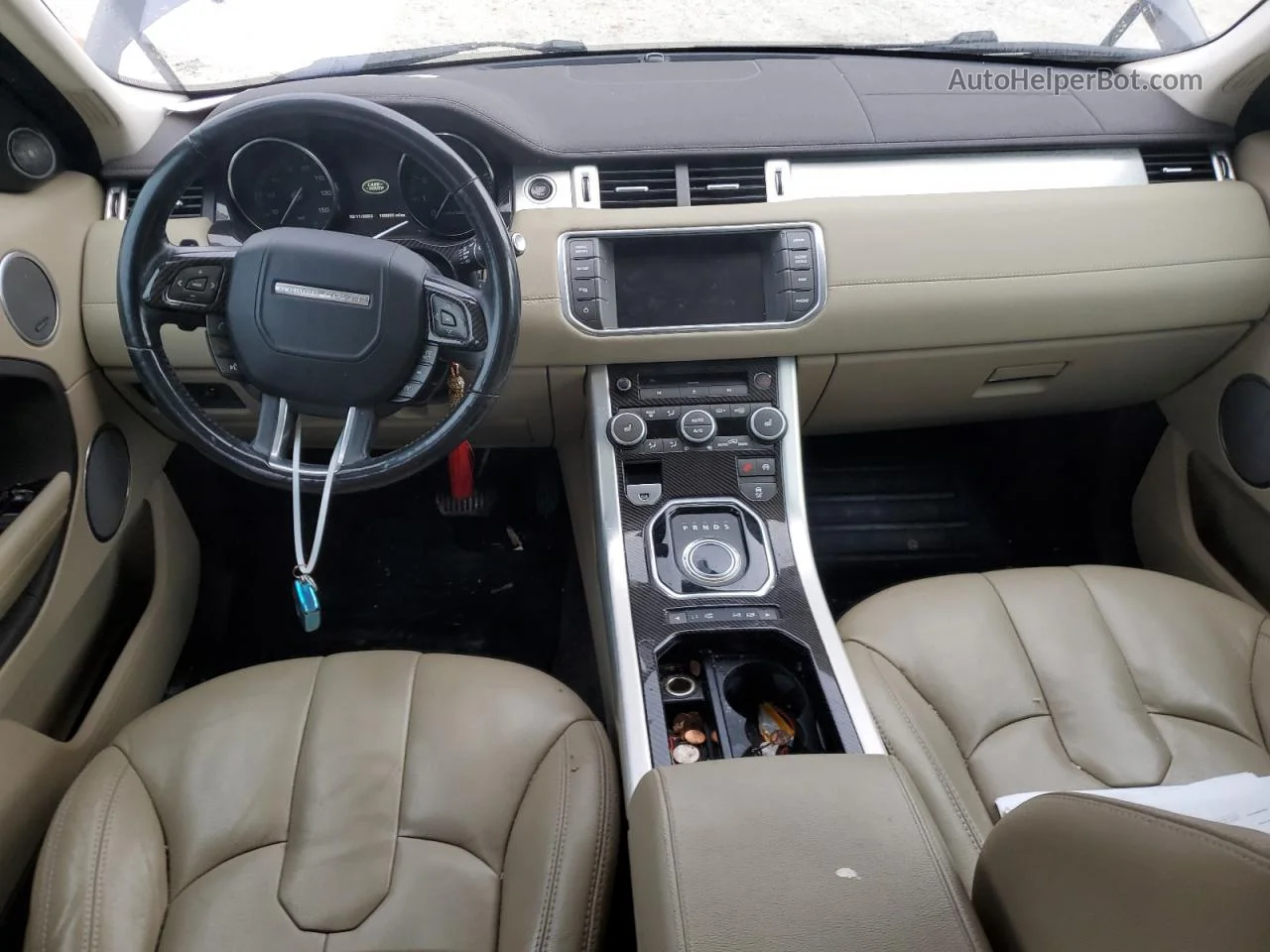 2015 Land Rover Range Rover Evoque Pure Plus Синий vin: SALVP2BG1FH076725