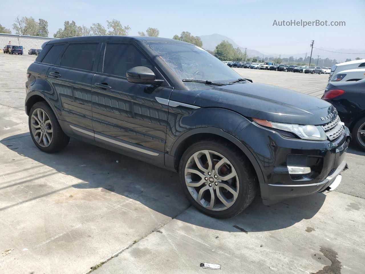 2015 Land Rover Range Rover Evoque Pure Plus Black vin: SALVP2BG1FH984317