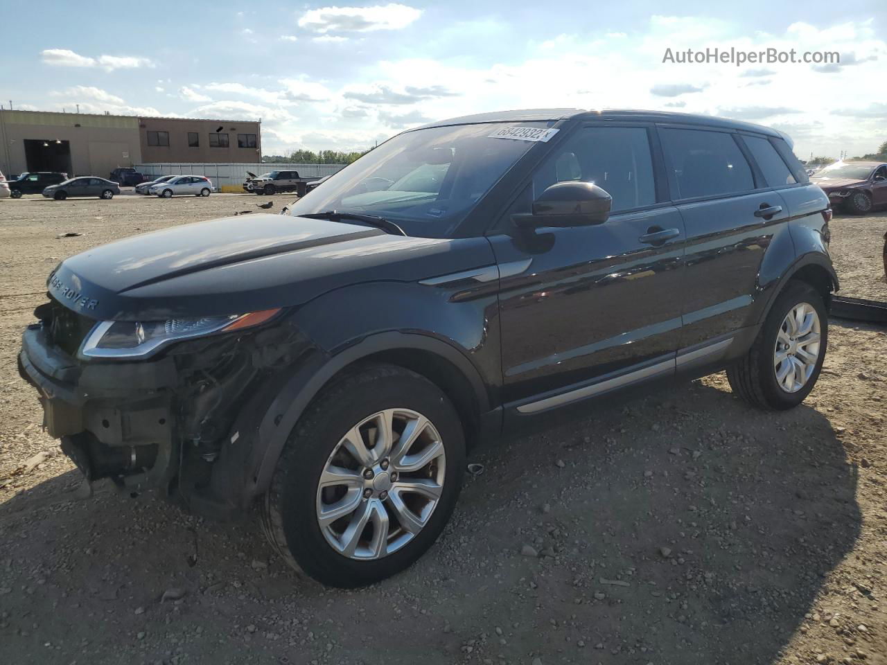 2017 Land Rover Range Rover Evoque Se Черный vin: SALVP2BG1HH197709