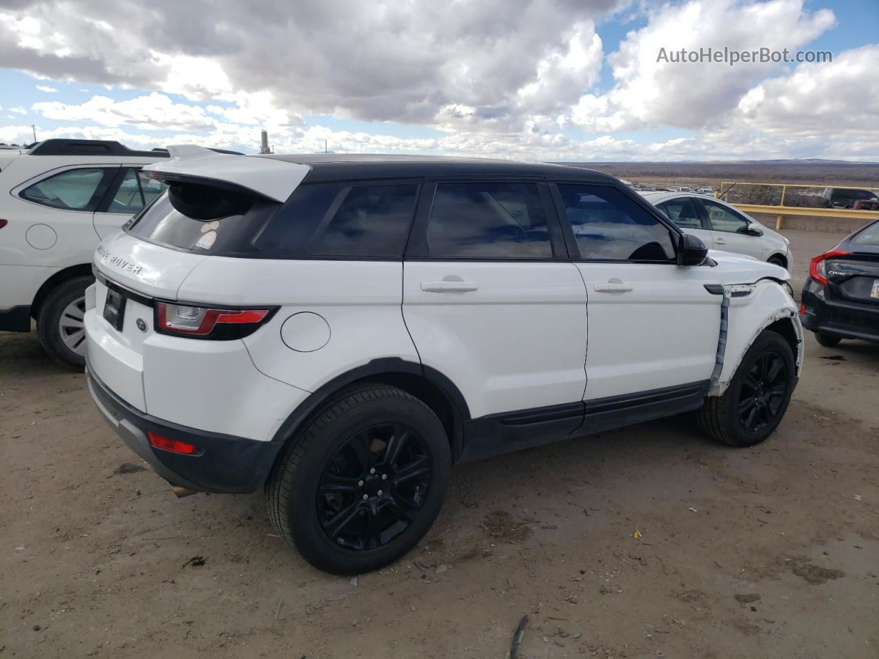 2017 Land Rover Range Rover Evoque Se White vin: SALVP2BG1HH218073