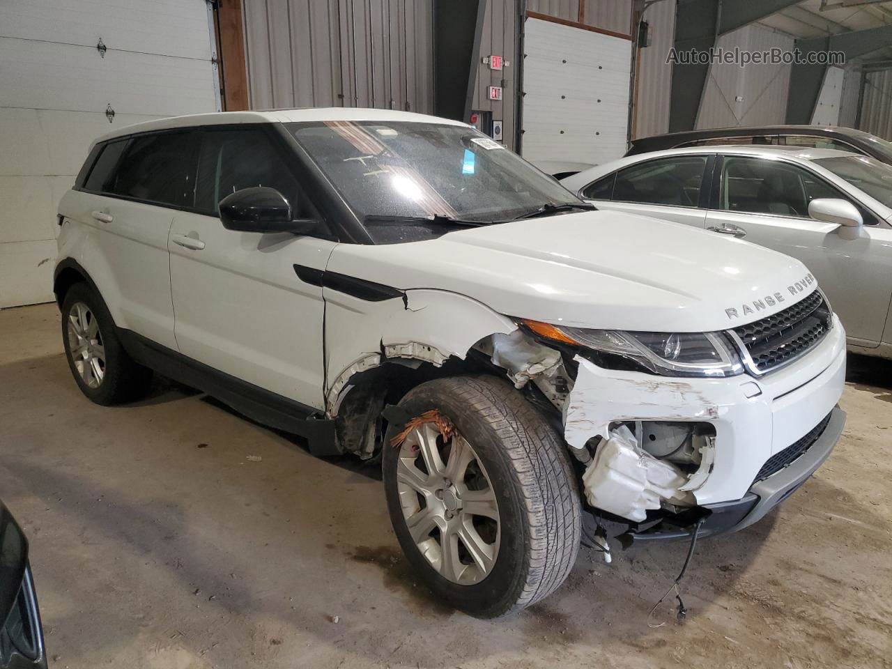 2017 Land Rover Range Rover Evoque Se White vin: SALVP2BG1HH225413