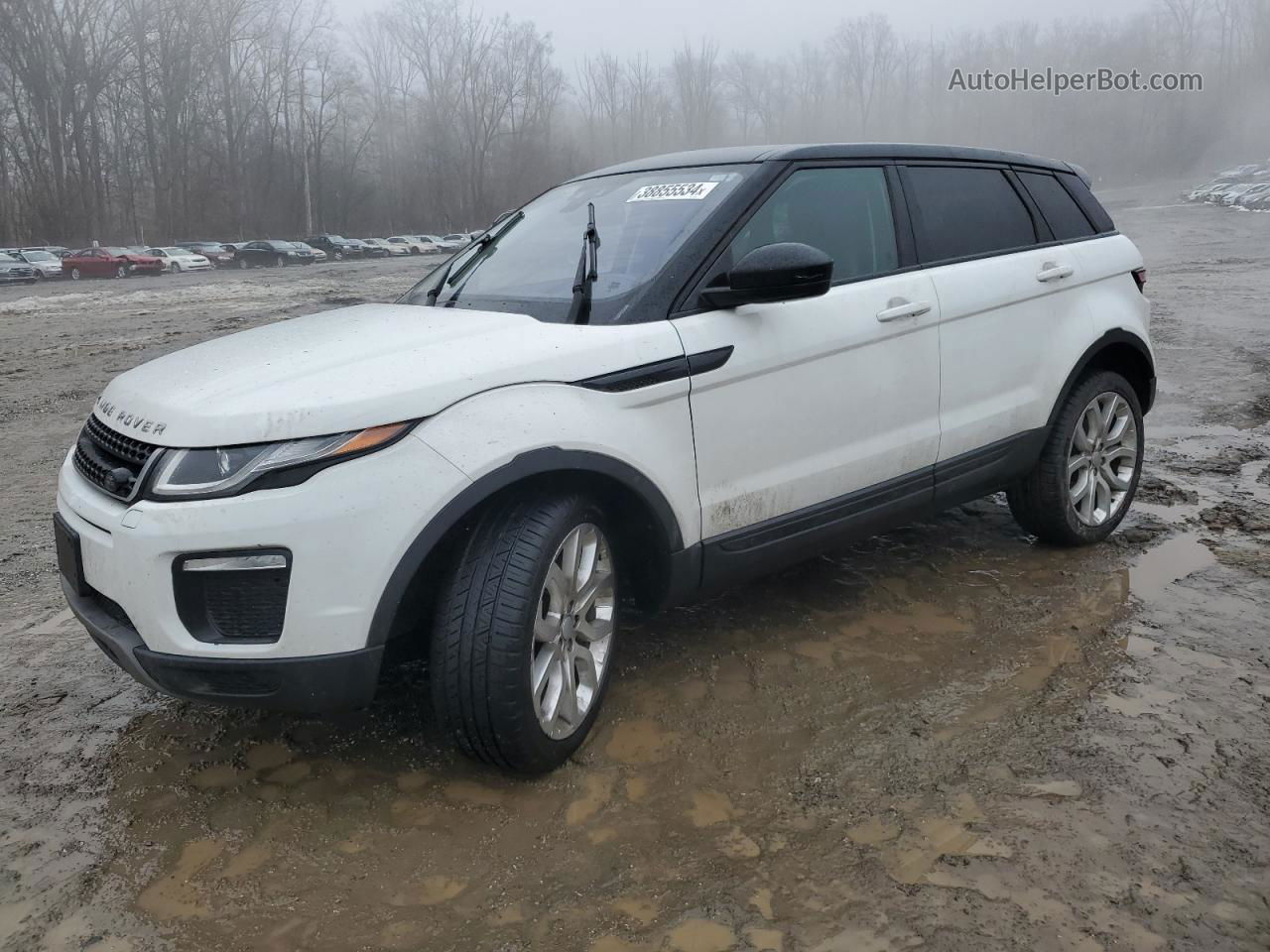 2017 Land Rover Range Rover Evoque Se White vin: SALVP2BG1HH233205