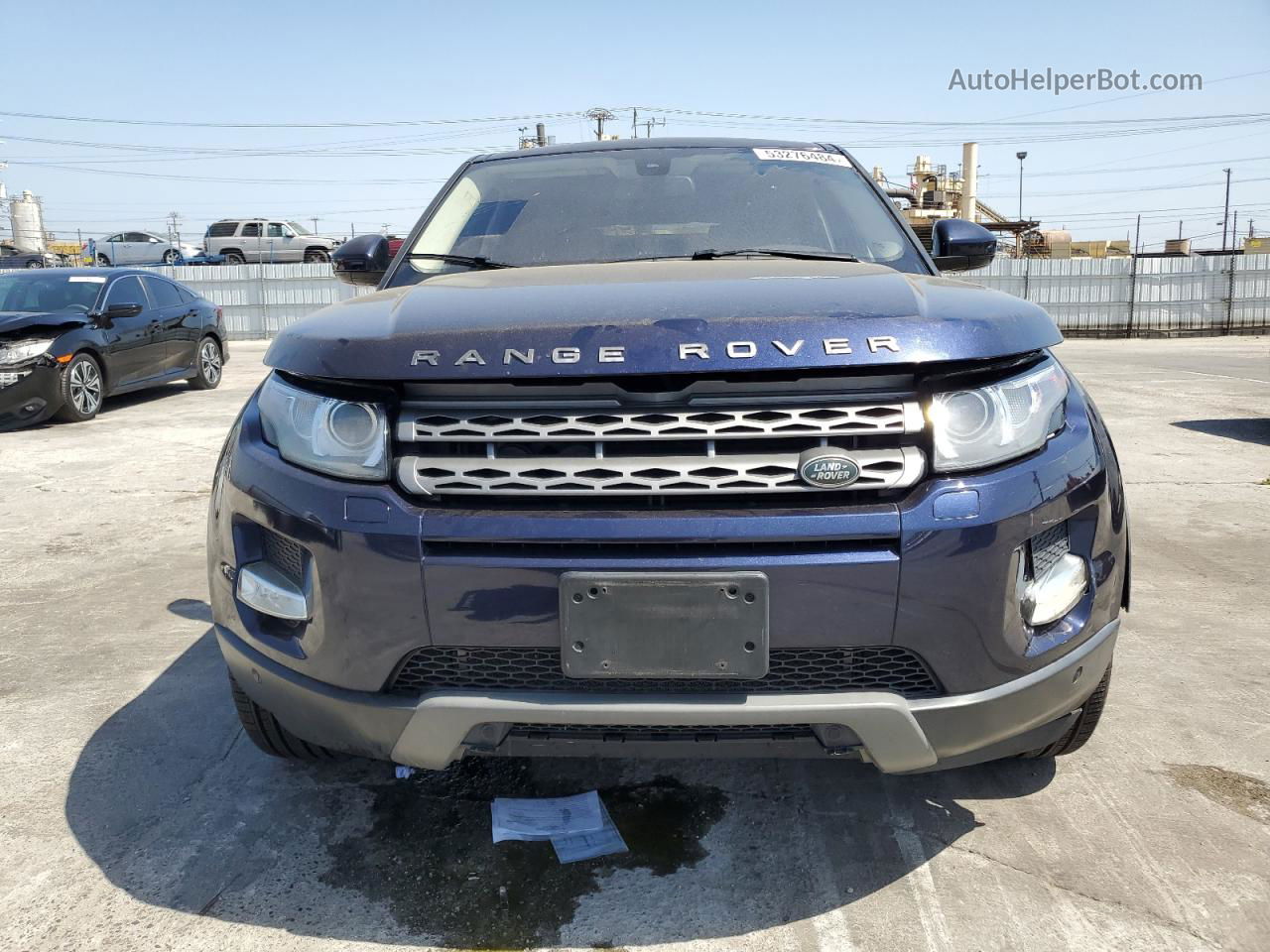 2015 Land Rover Range Rover Evoque Pure Plus Blue vin: SALVP2BG2FH026464