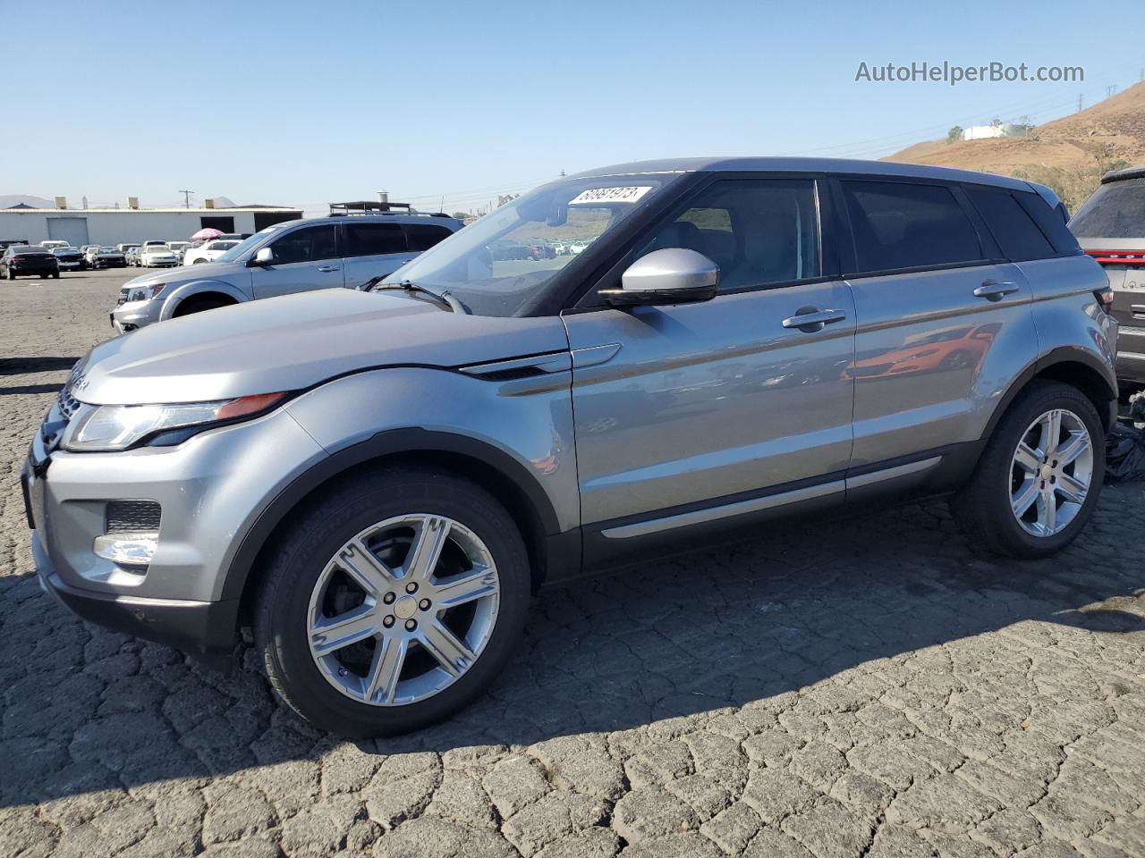 2015 Land Rover Range Rover Evoque Pure Plus Серый vin: SALVP2BG2FH961273