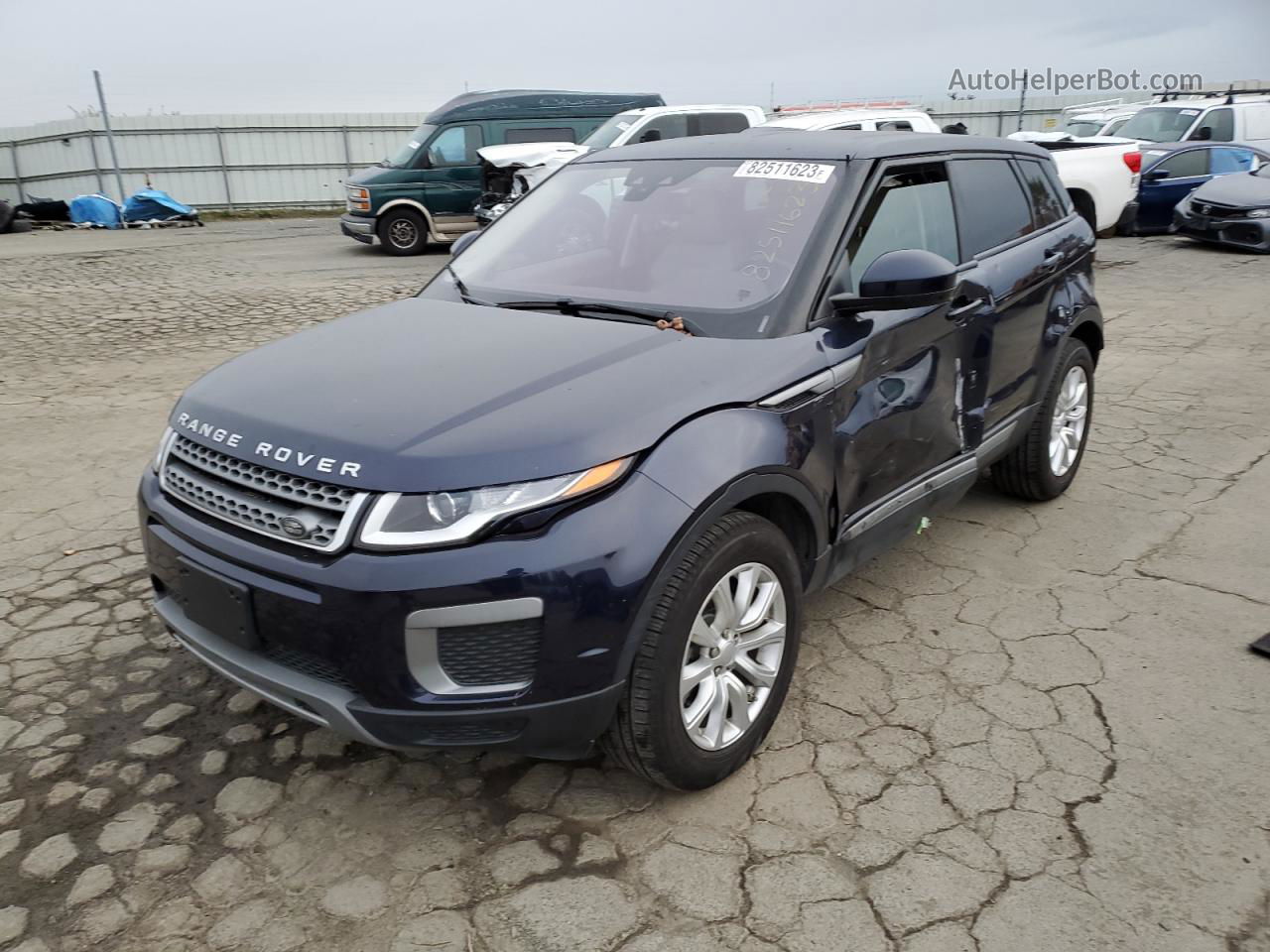 2017 Land Rover Range Rover Evoque Se Blue vin: SALVP2BG2HH171524