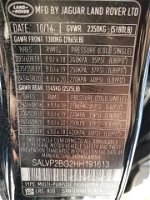 2017 Land Rover Range Rover Evoque Se Черный vin: SALVP2BG2HH191613