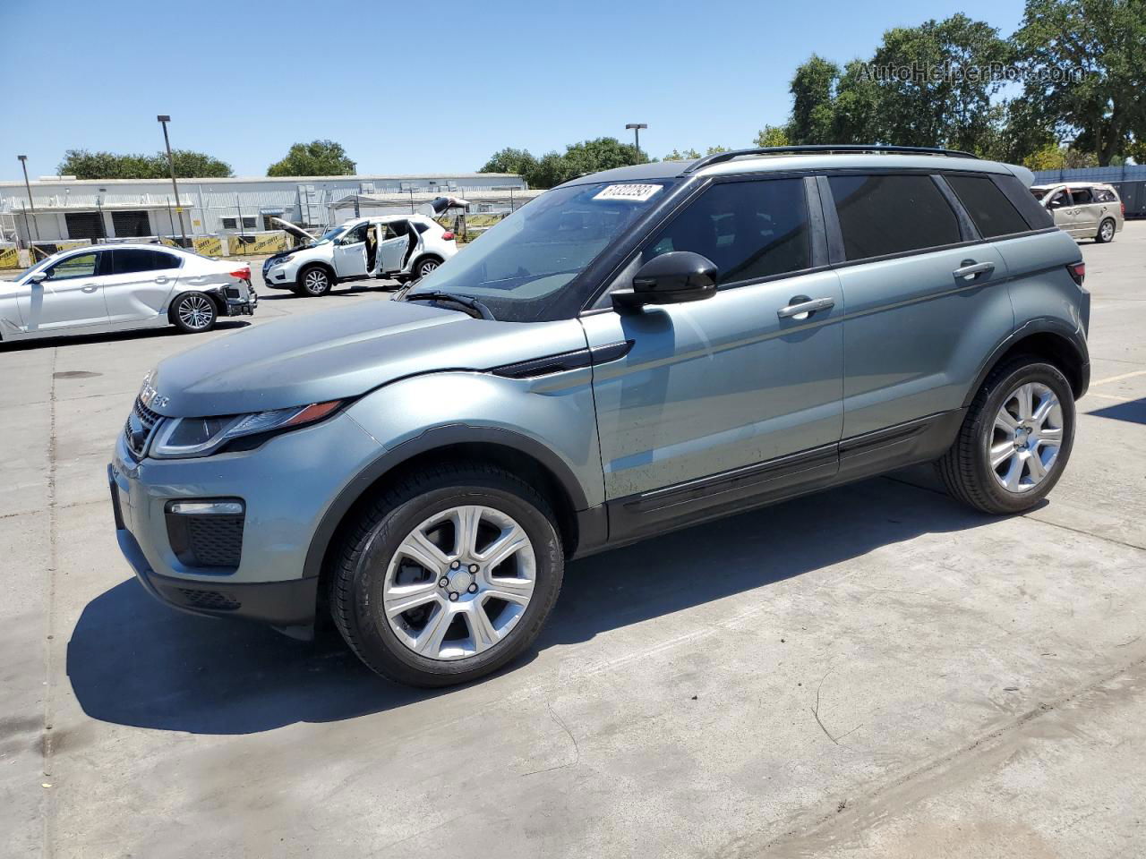 2017 Land Rover Range Rover Evoque Se Gray vin: SALVP2BG2HH195600