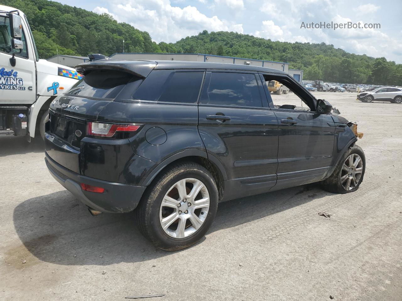 2017 Land Rover Range Rover Evoque Se Черный vin: SALVP2BG2HH201234