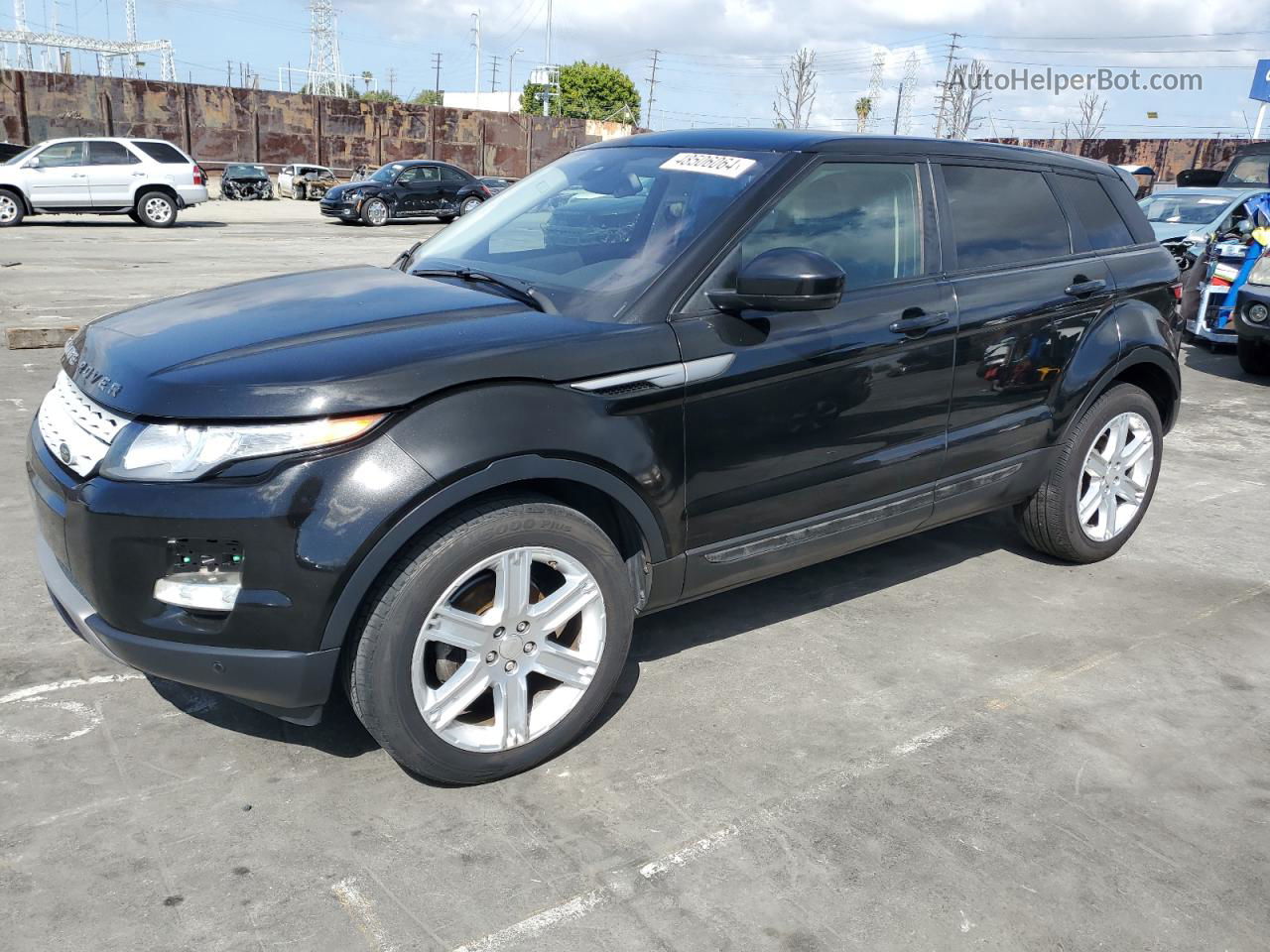 2014 Land Rover Range Rover Evoque Pure Plus Black vin: SALVP2BG3EH874092