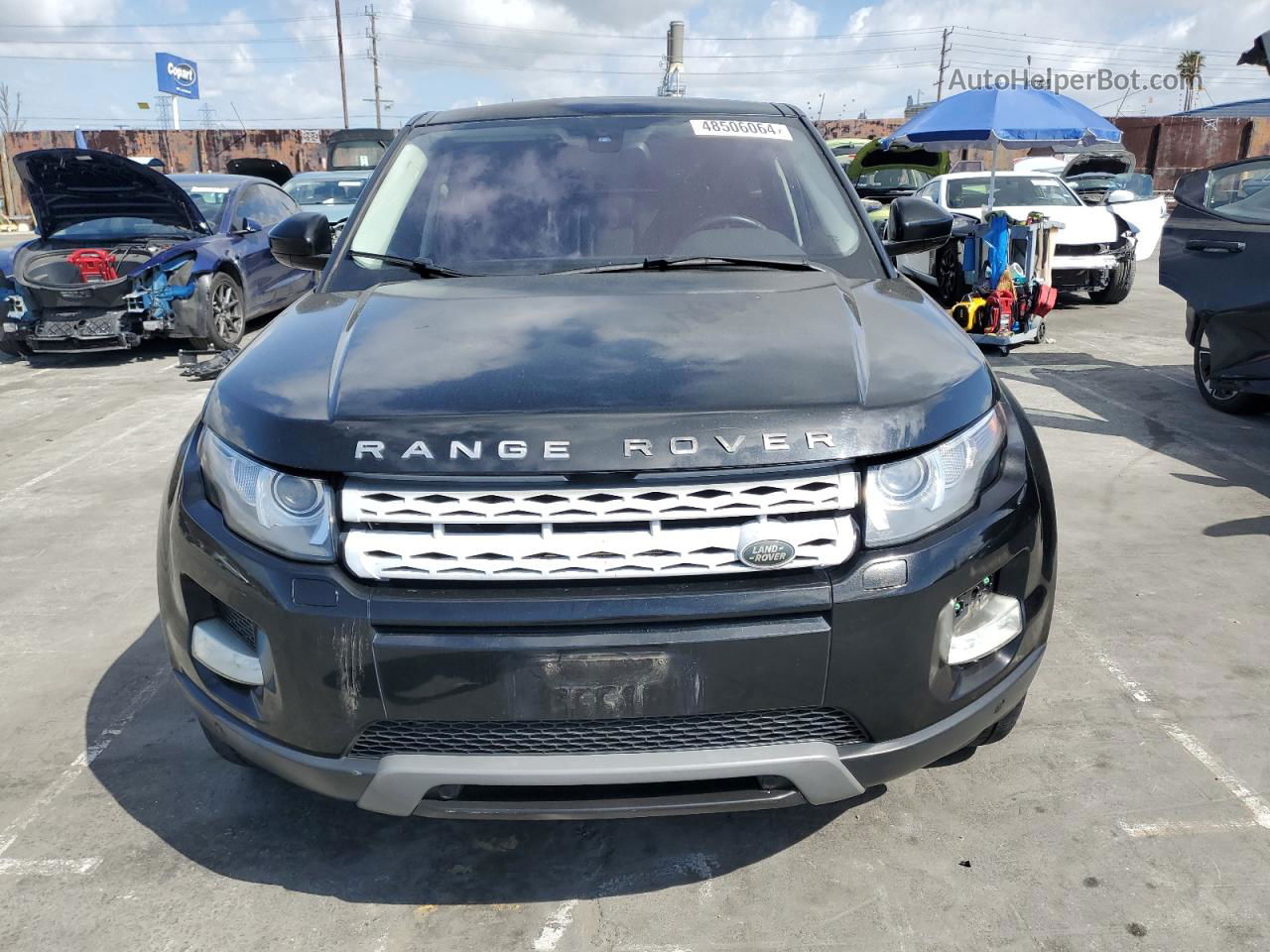 2014 Land Rover Range Rover Evoque Pure Plus Black vin: SALVP2BG3EH874092