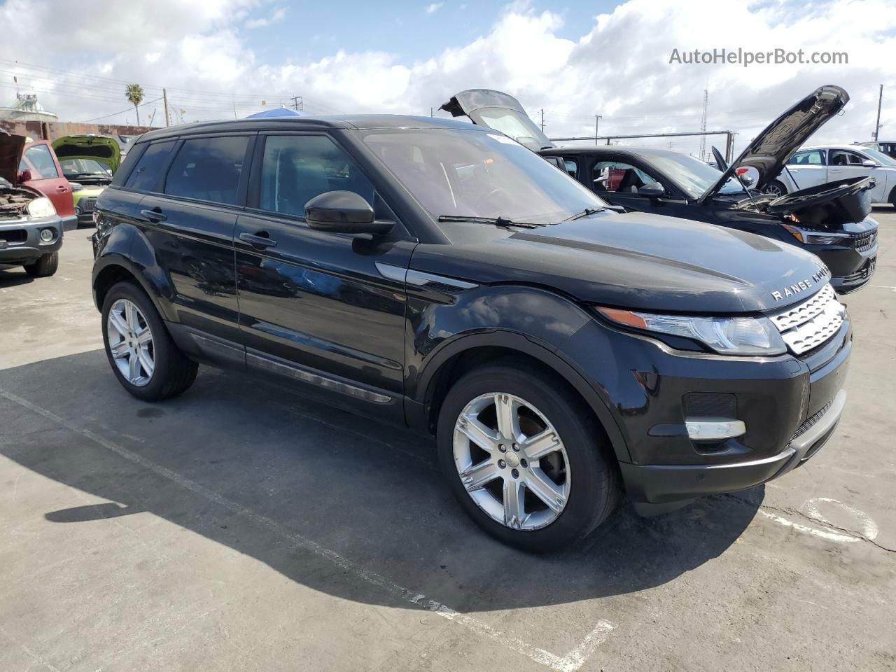 2014 Land Rover Range Rover Evoque Pure Plus Black vin: SALVP2BG3EH874092