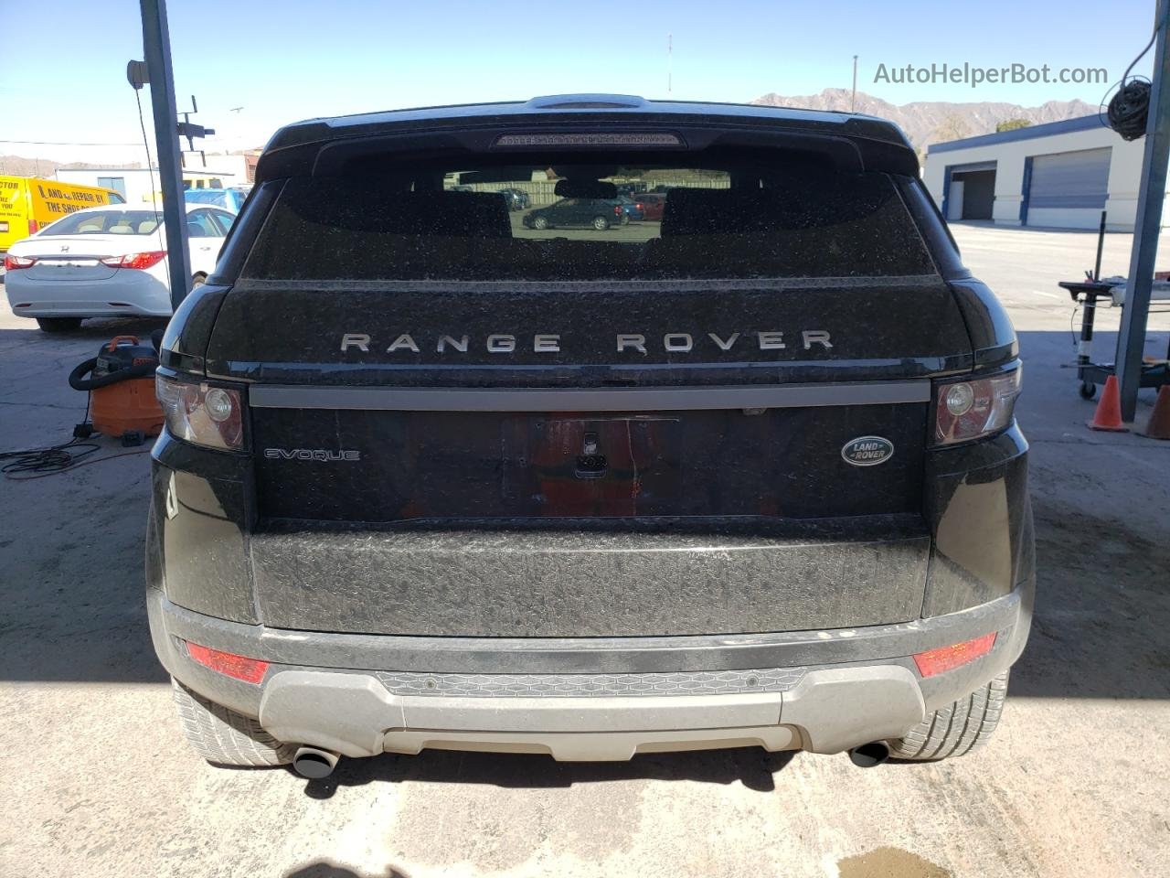 2015 Land Rover Range Rover Evoque Pure Plus Black vin: SALVP2BG3FH009155