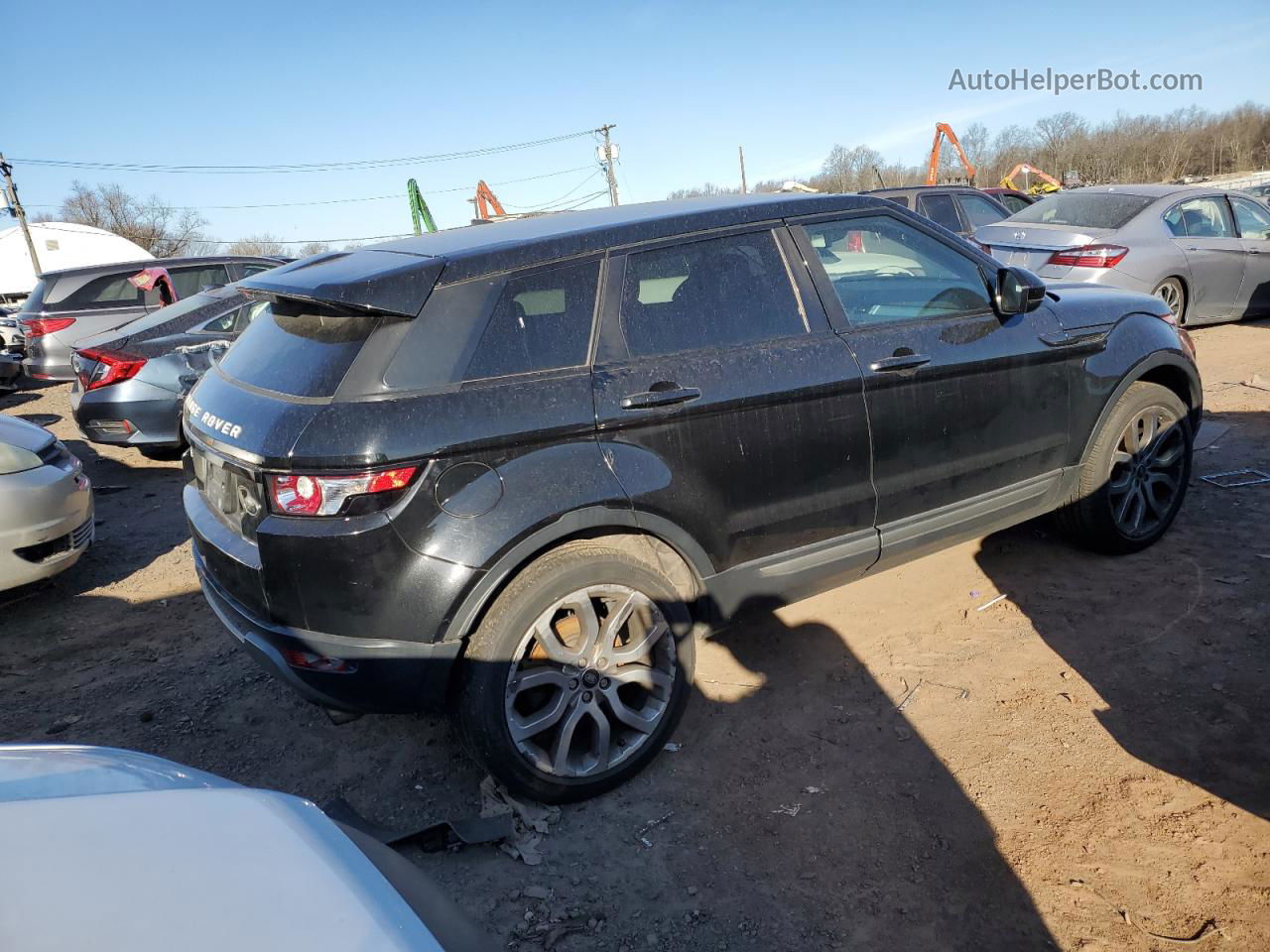 2015 Land Rover Range Rover Evoque Pure Plus Black vin: SALVP2BG3FH042379