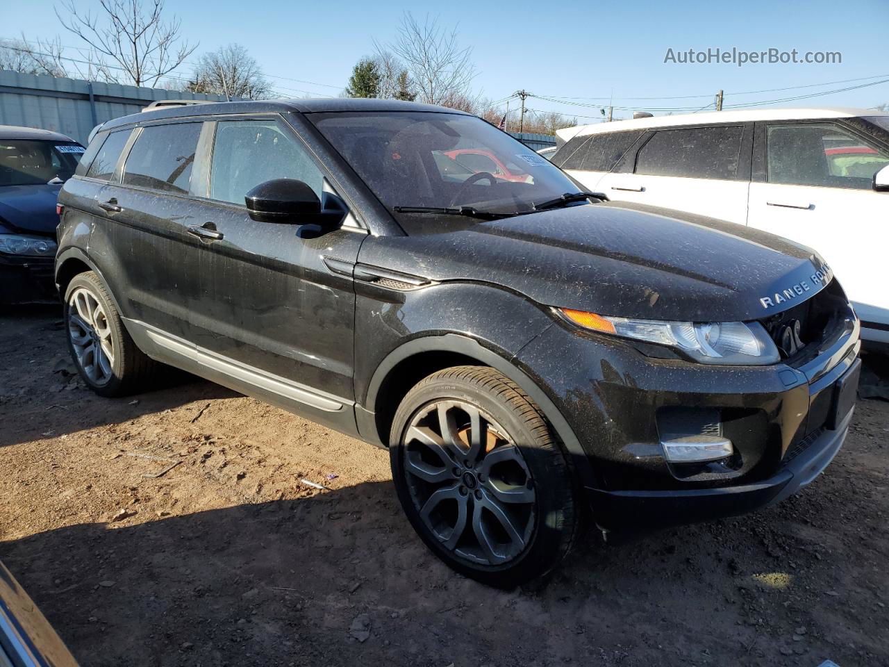 2015 Land Rover Range Rover Evoque Pure Plus Black vin: SALVP2BG3FH042379