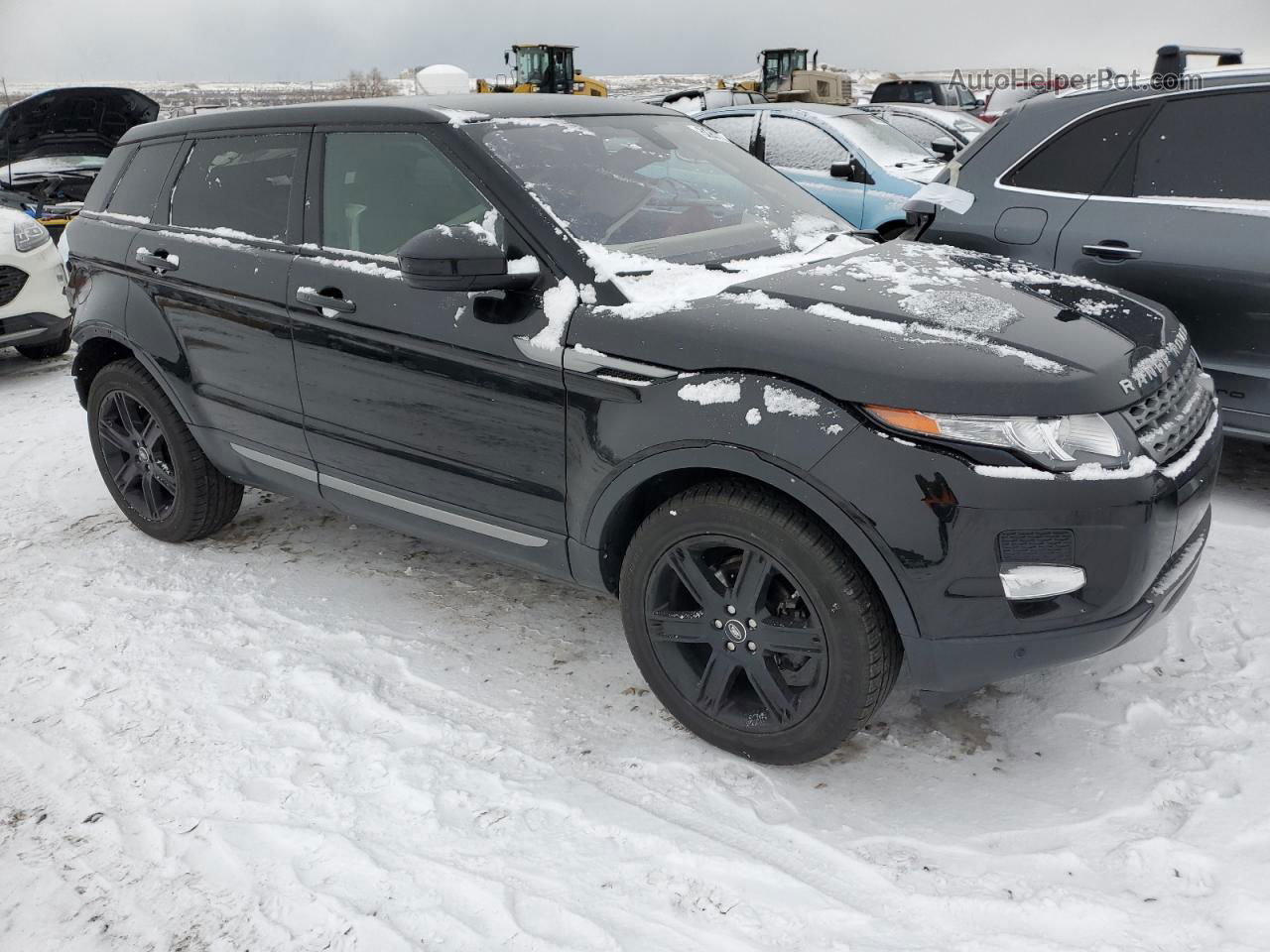 2015 Land Rover Range Rover Evoque Pure Plus Black vin: SALVP2BG3FH076242