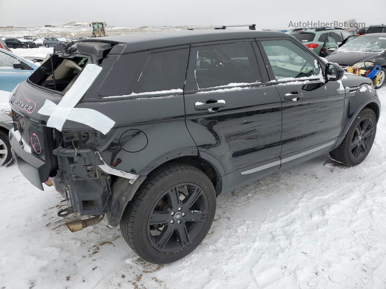 2015 Land Rover Range Rover Evoque Pure Plus Black vin: SALVP2BG3FH076242