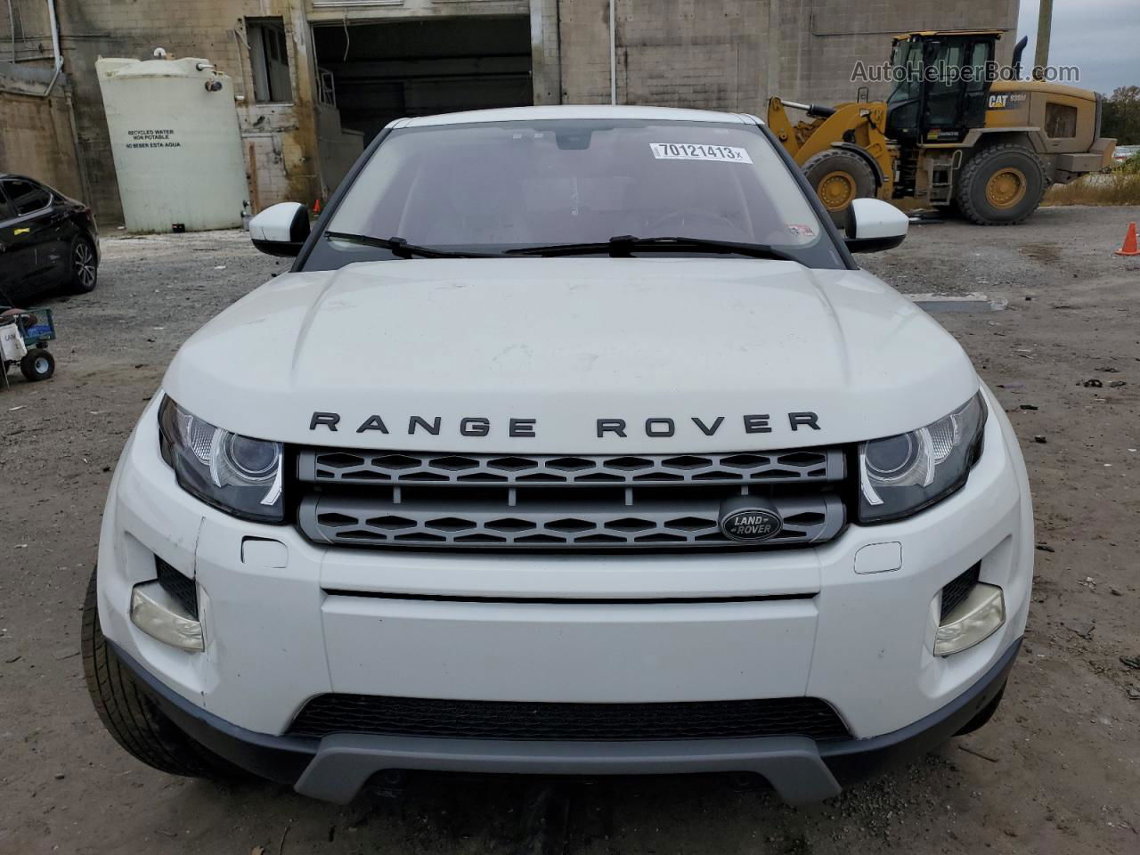 2015 Land Rover Range Rover Evoque Pure Plus White vin: SALVP2BG3FH985954