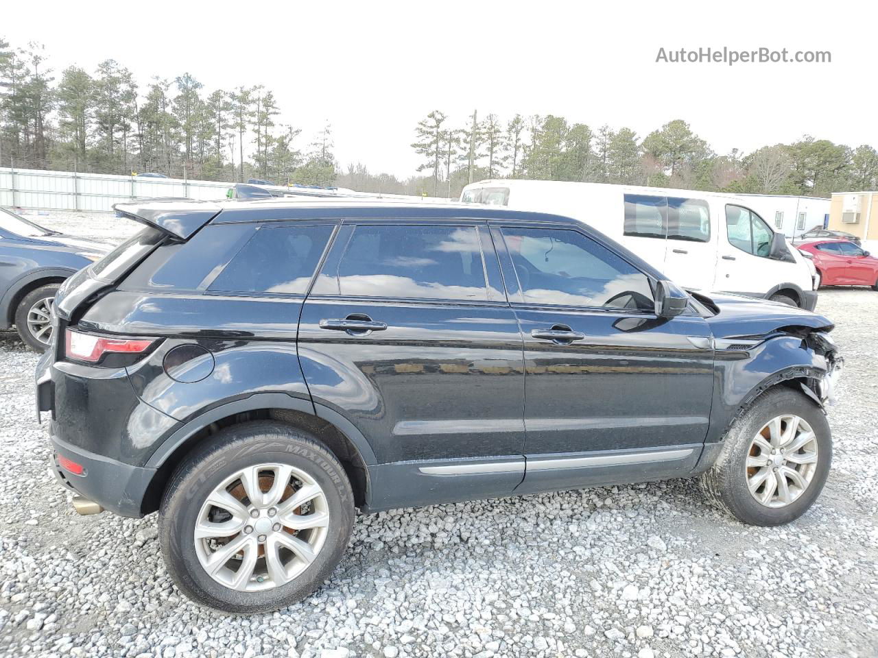 2017 Land Rover Range Rover Evoque Se Black vin: SALVP2BG3HH235733