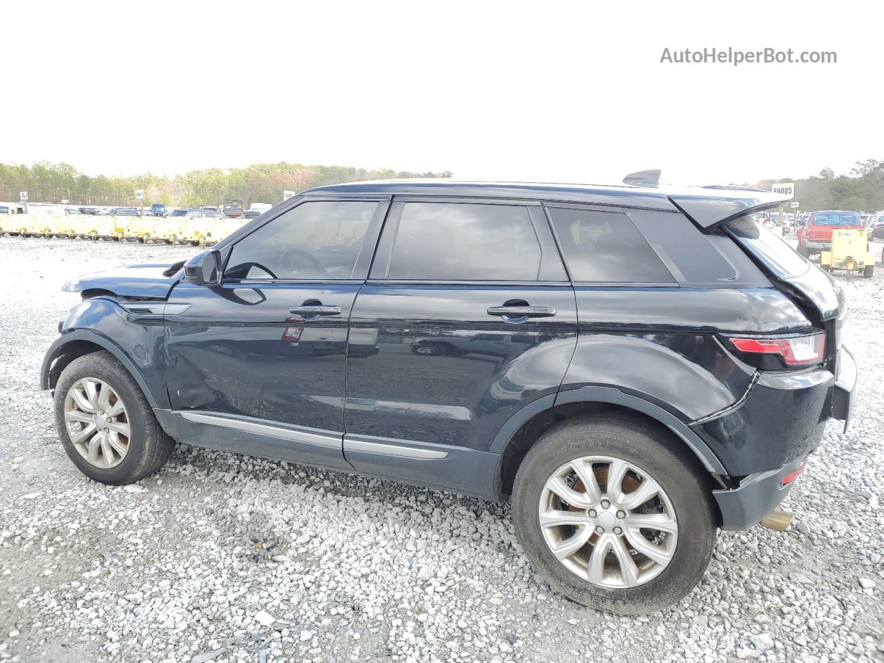 2017 Land Rover Range Rover Evoque Se Черный vin: SALVP2BG3HH235733