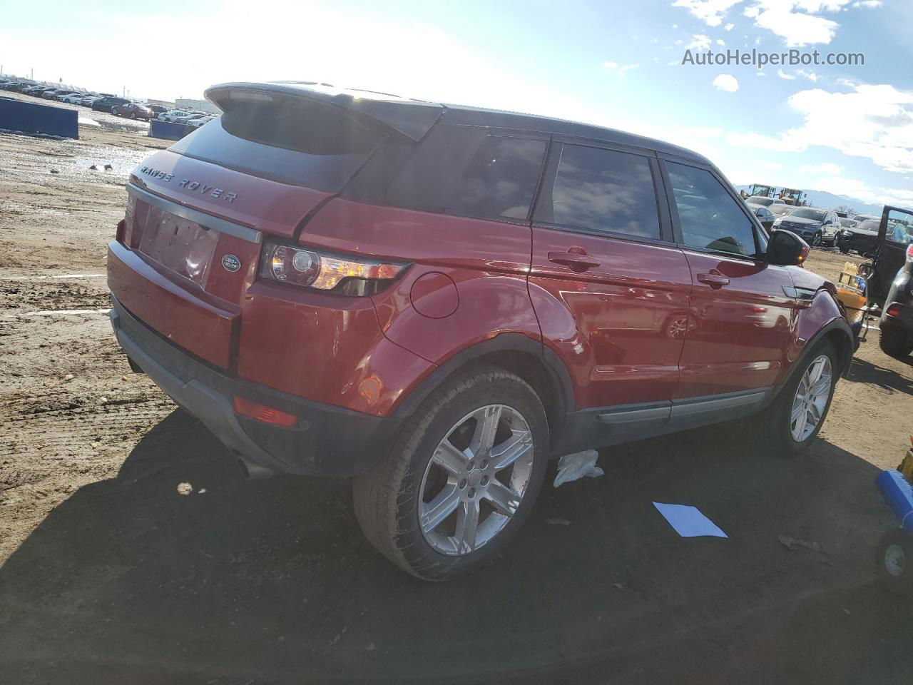 2014 Land Rover Range Rover Evoque Pure Plus Red vin: SALVP2BG4EH890768