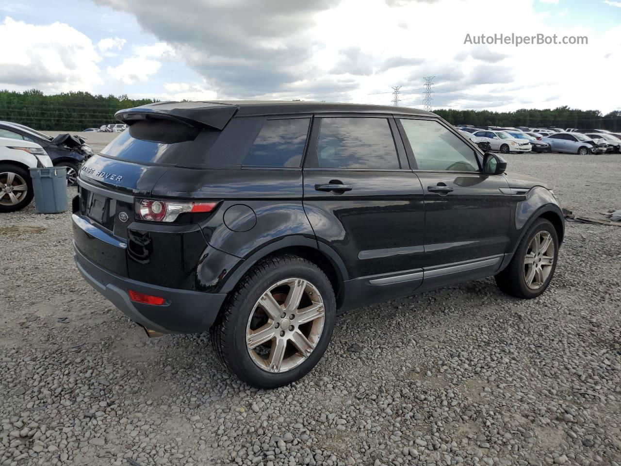 2015 Land Rover Range Rover Evoque Pure Plus Black vin: SALVP2BG4FH014591