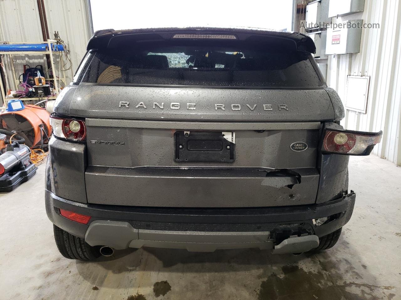 2015 Land Rover Range Rover Evoque Pure Plus Gray vin: SALVP2BG4FH052791