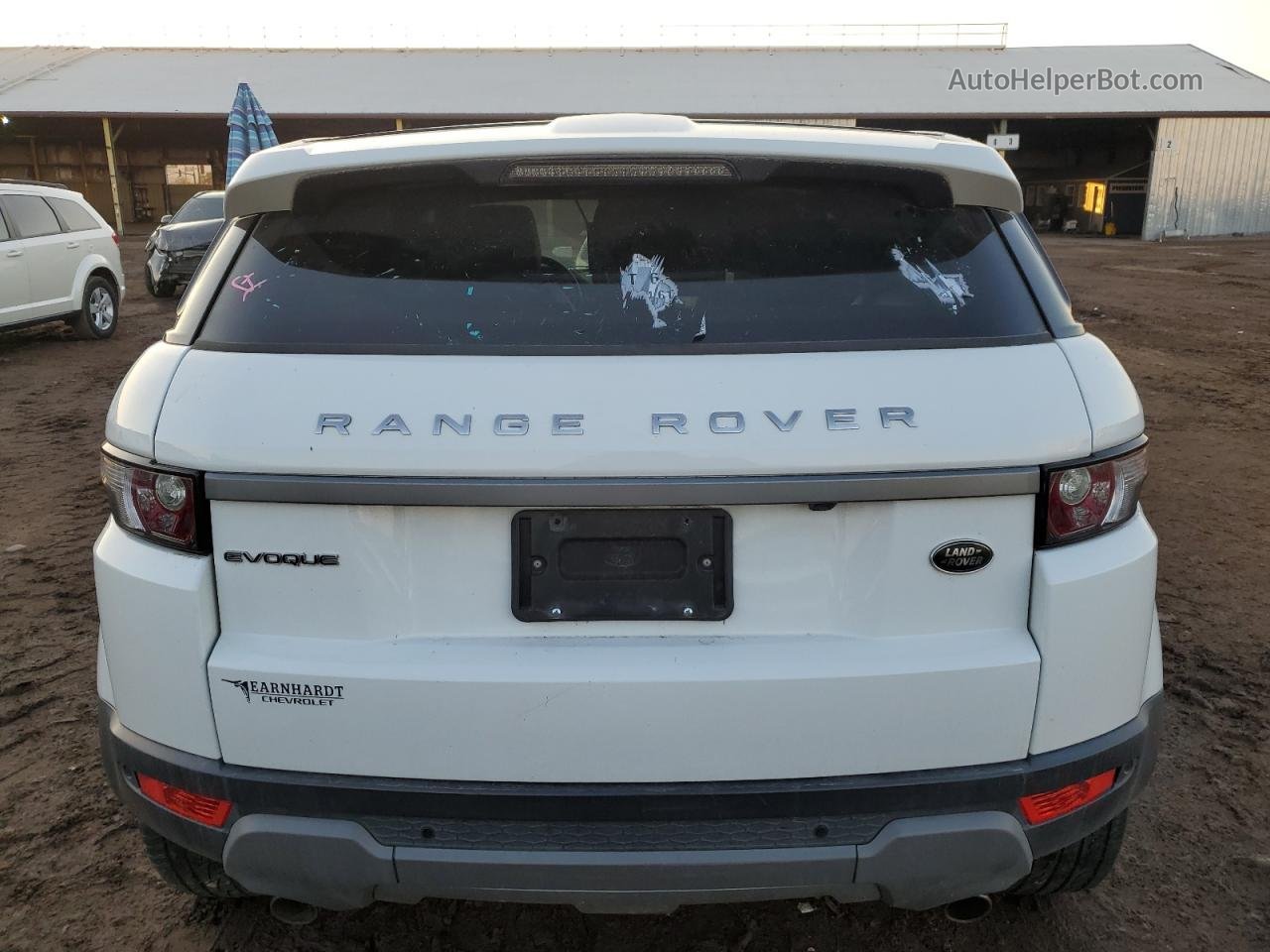 2015 Land Rover Range Rover Evoque Pure Plus Белый vin: SALVP2BG4FH070045