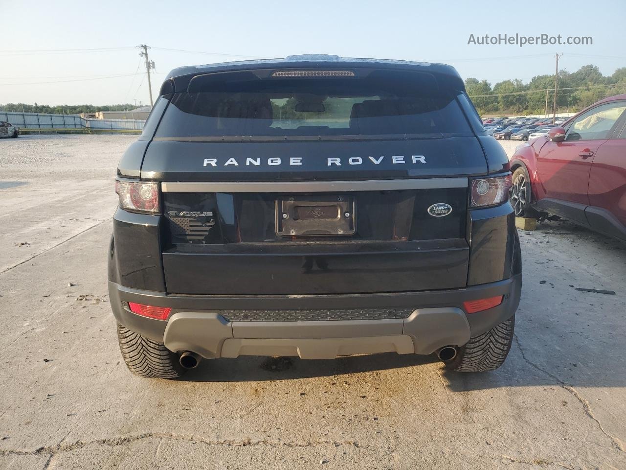 2015 Land Rover Range Rover Evoque Pure Plus Black vin: SALVP2BG4FH982061