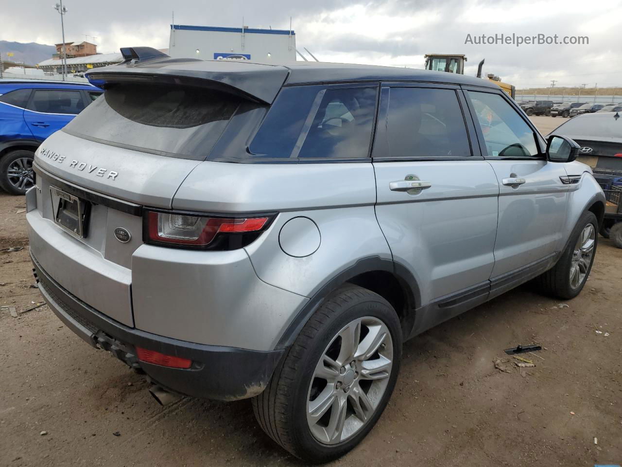 2017 Land Rover Range Rover Evoque Se Silver vin: SALVP2BG4HH199230