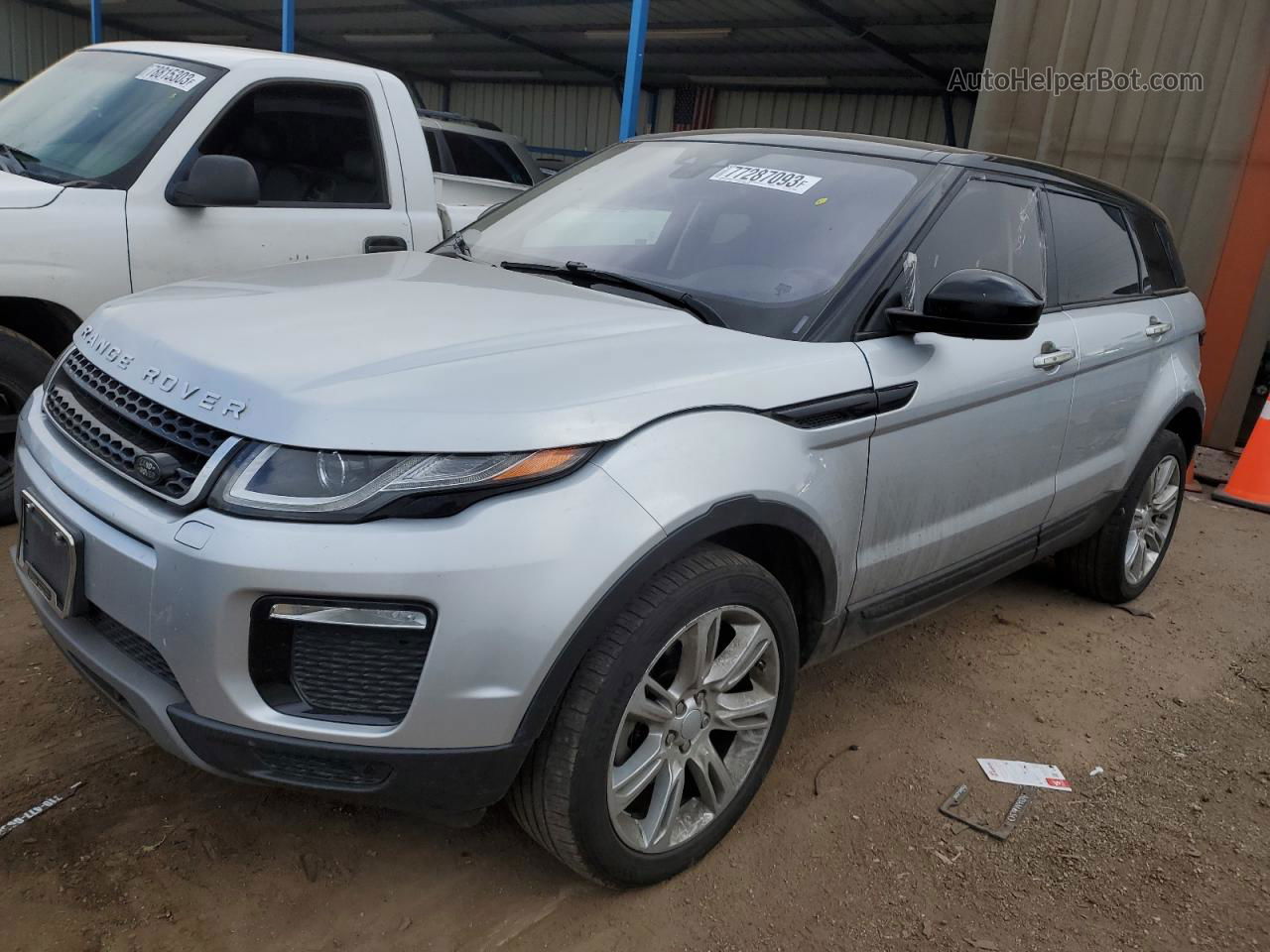 2017 Land Rover Range Rover Evoque Se Silver vin: SALVP2BG4HH199230