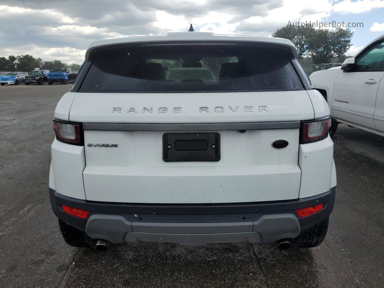 2017 Land Rover Range Rover Evoque Se White vin: SALVP2BG4HH204247