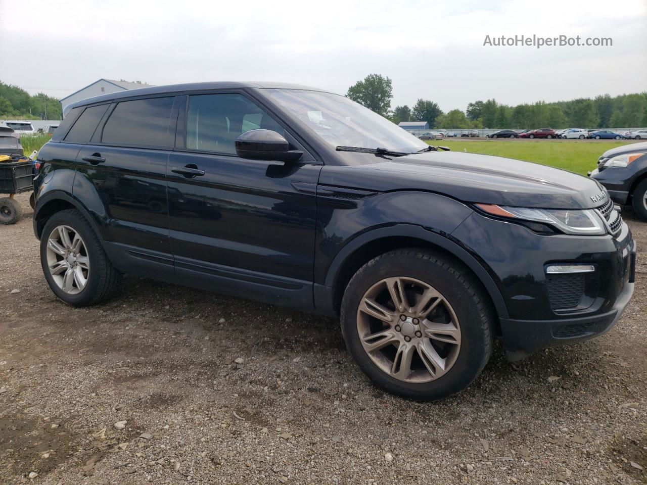 2017 Land Rover Range Rover Evoque Se Black vin: SALVP2BG4HH255182