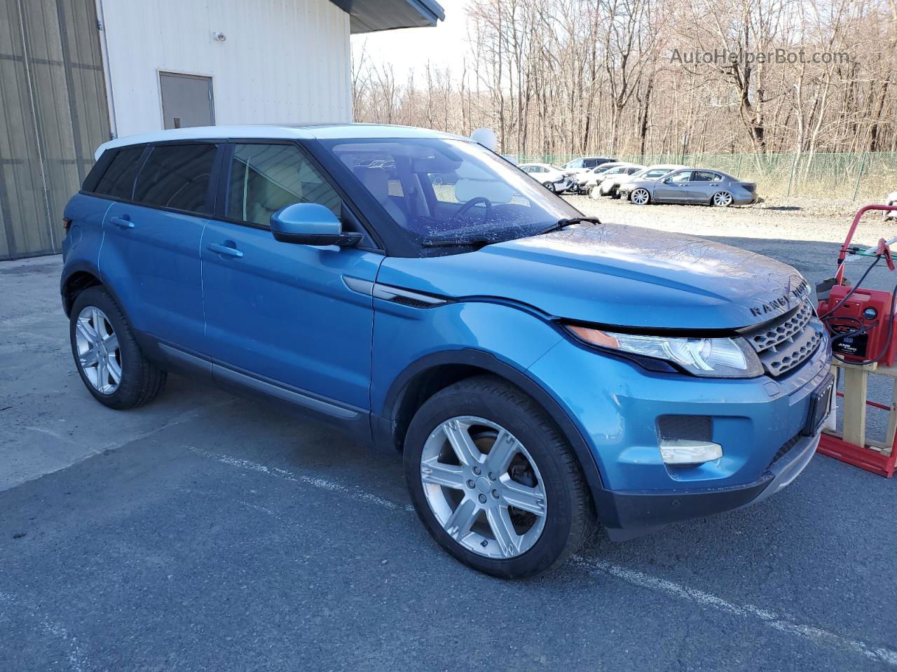 2014 Land Rover Range Rover Evoque Pure Plus Blue vin: SALVP2BG5EH865233