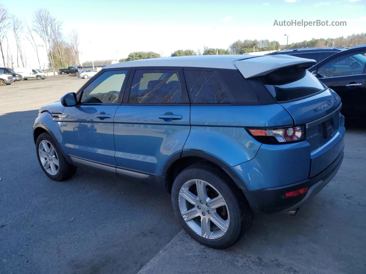 2014 Land Rover Range Rover Evoque Pure Plus Blue vin: SALVP2BG5EH865233