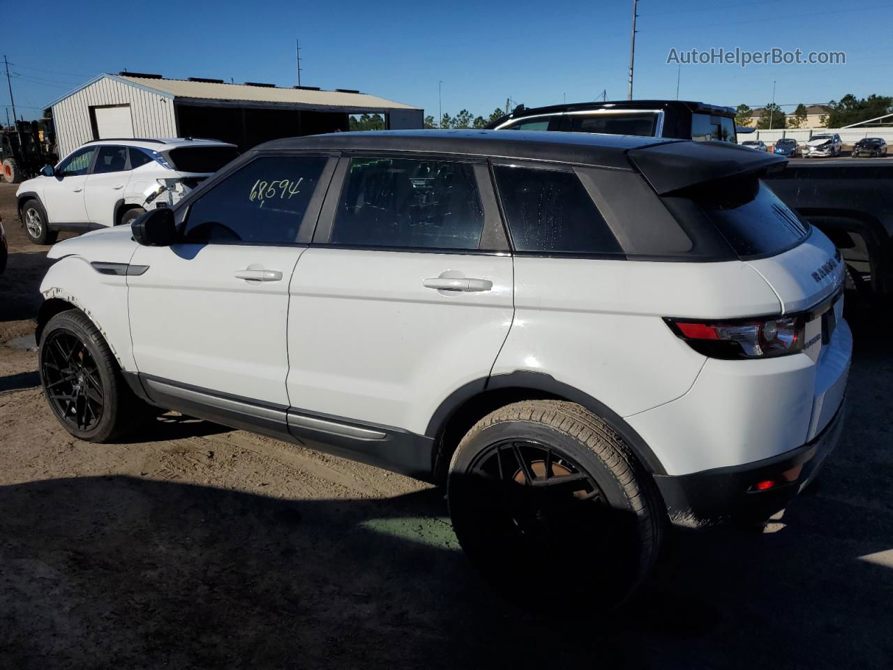 2015 Land Rover Range Rover Evoque Pure Plus Белый vin: SALVP2BG5FH012784